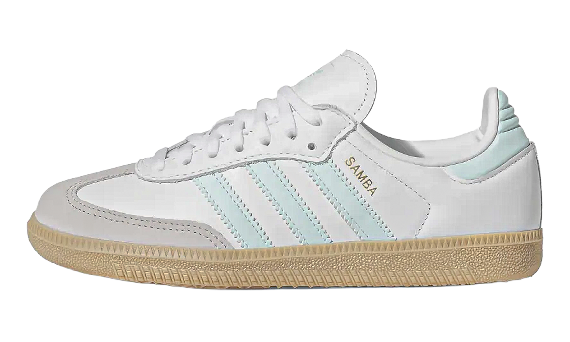 Samba OG GS "White semi flash aqua" JP5481