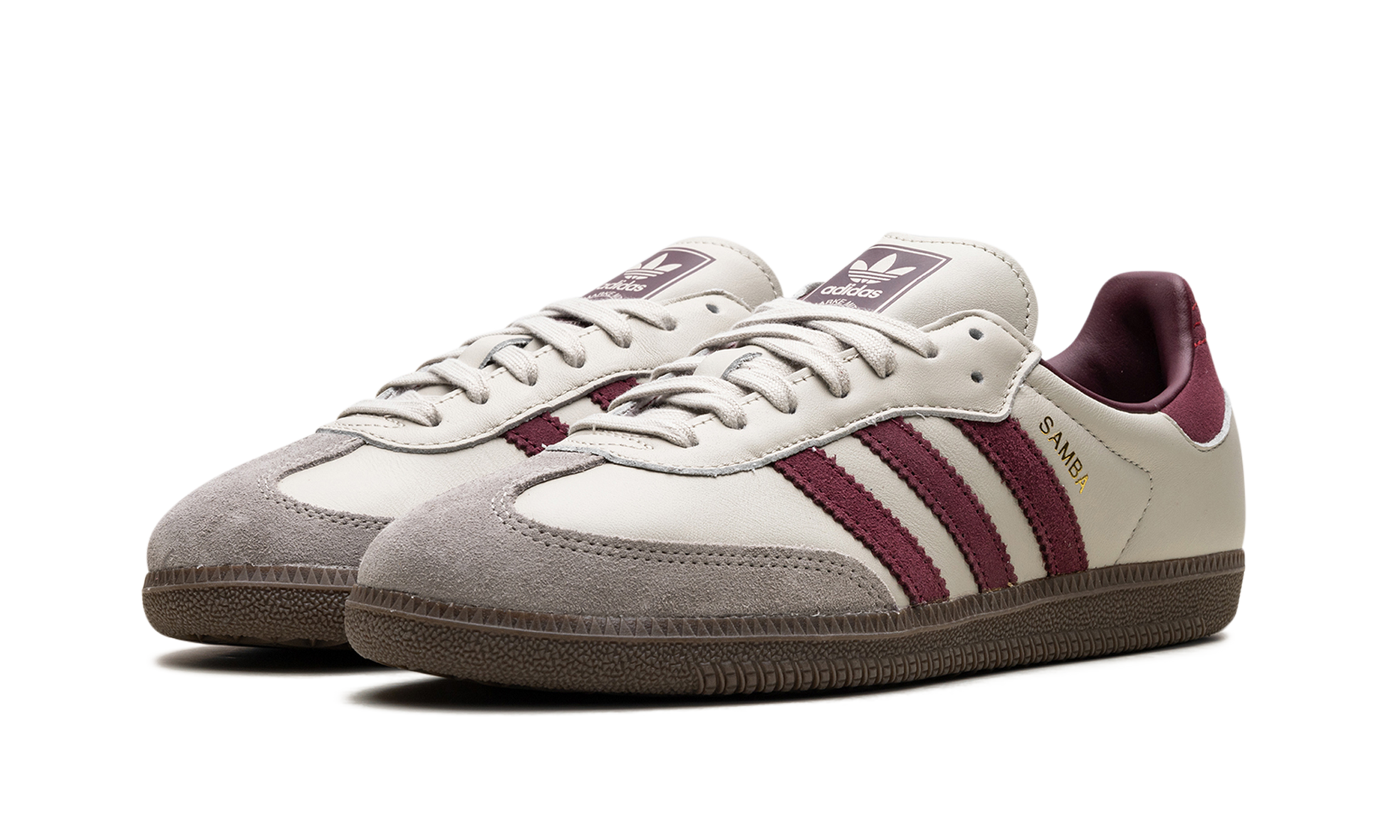 Samba OG "Putty grey maroon" ID1482