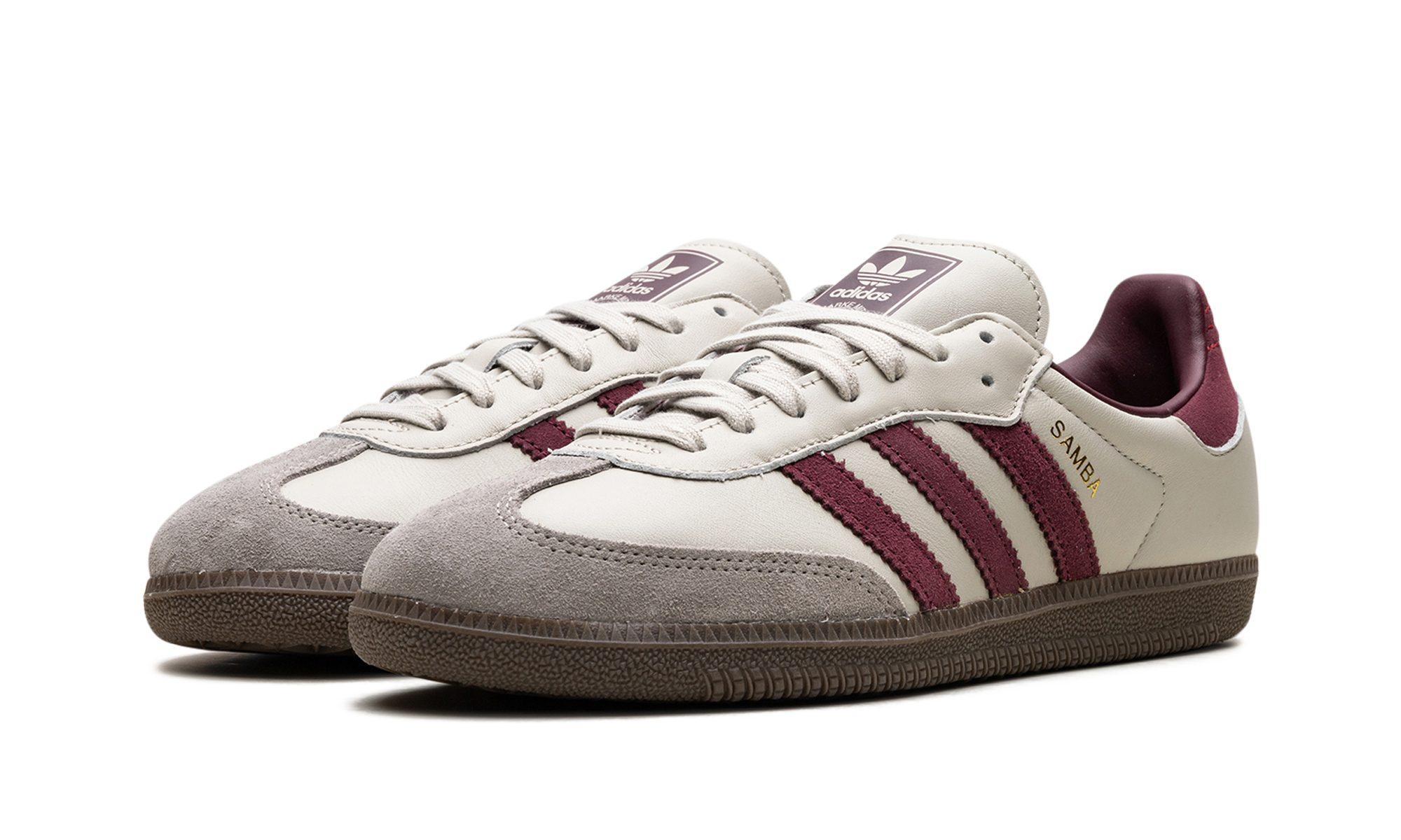 Samba OG "Putty grey maroon" ID1482