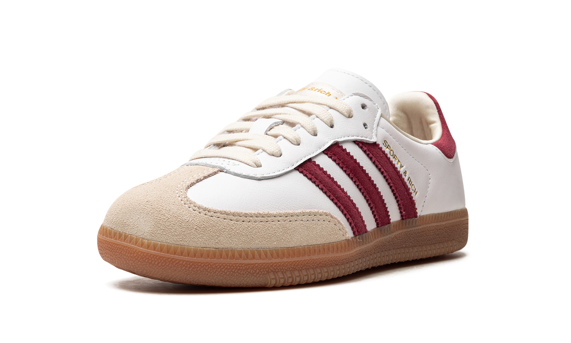 Samba OG "Sporty & rich - white core burgundy" IF5660
