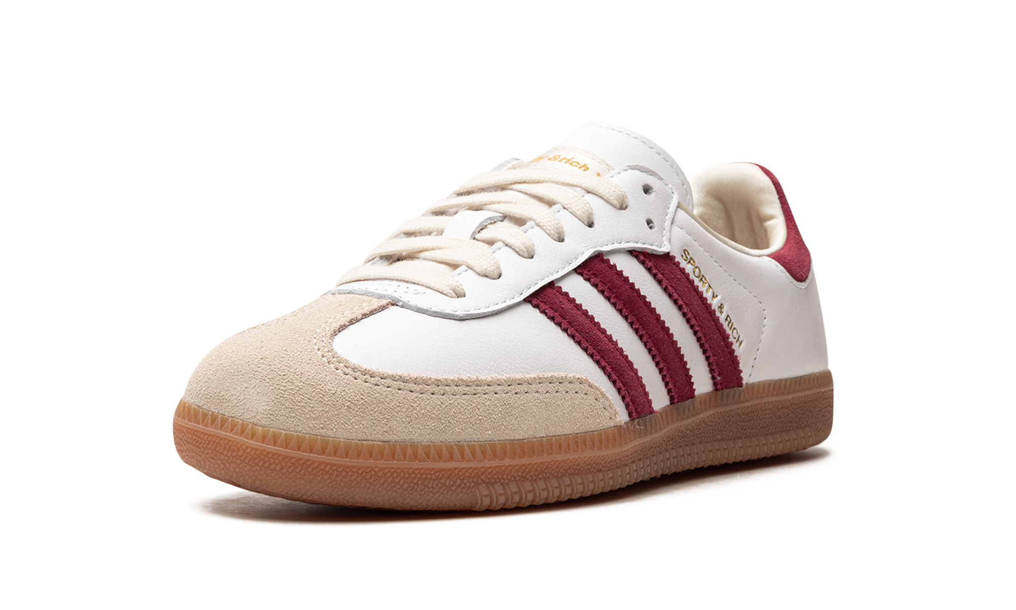 Samba OG "Sporty & rich - white core burgundy" IF5660