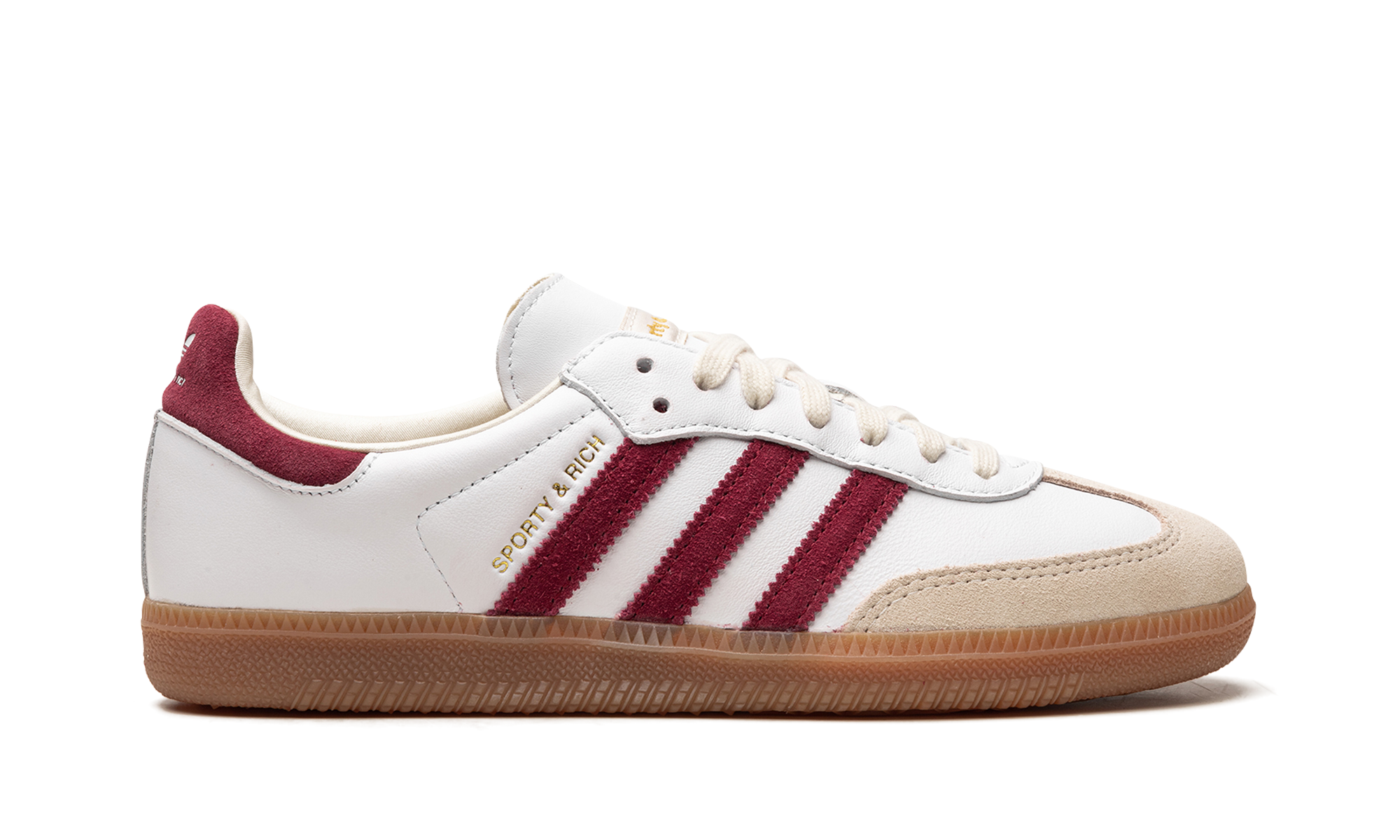 Samba OG "Sporty & rich - white core burgundy" IF5660