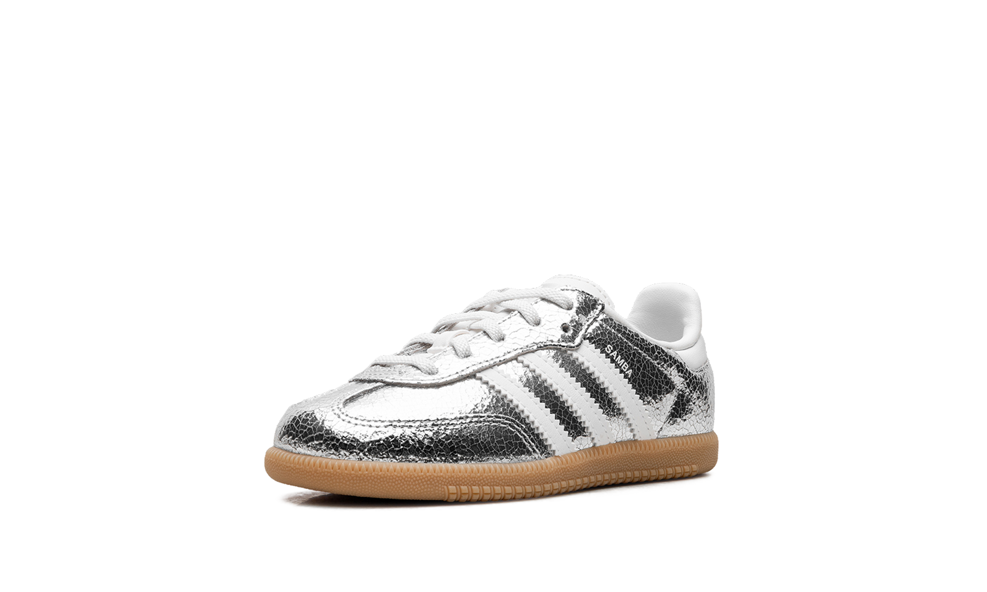 Samba OG Td "Cracked leather silver" JS2096