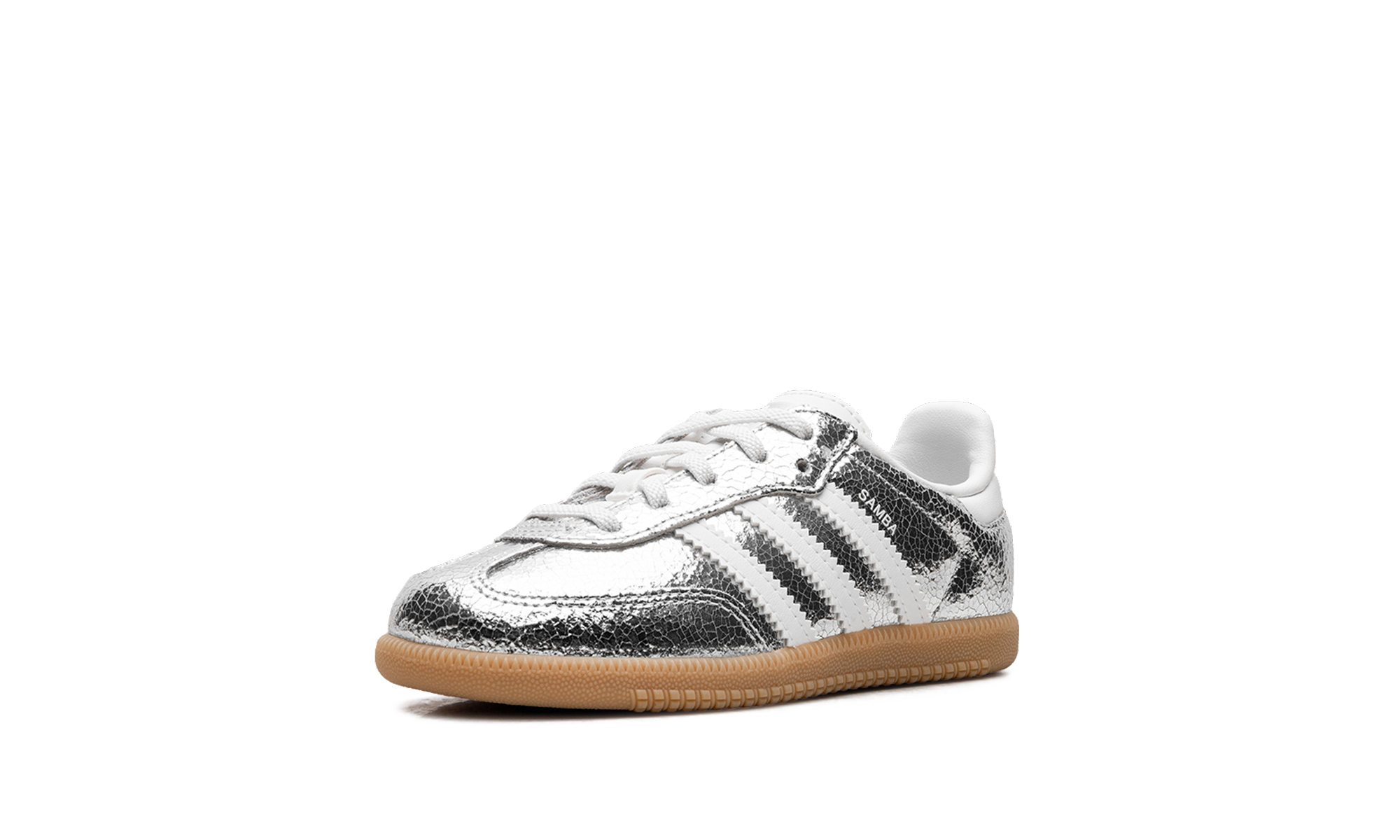 Samba OG Td "Cracked leather silver" JS2096