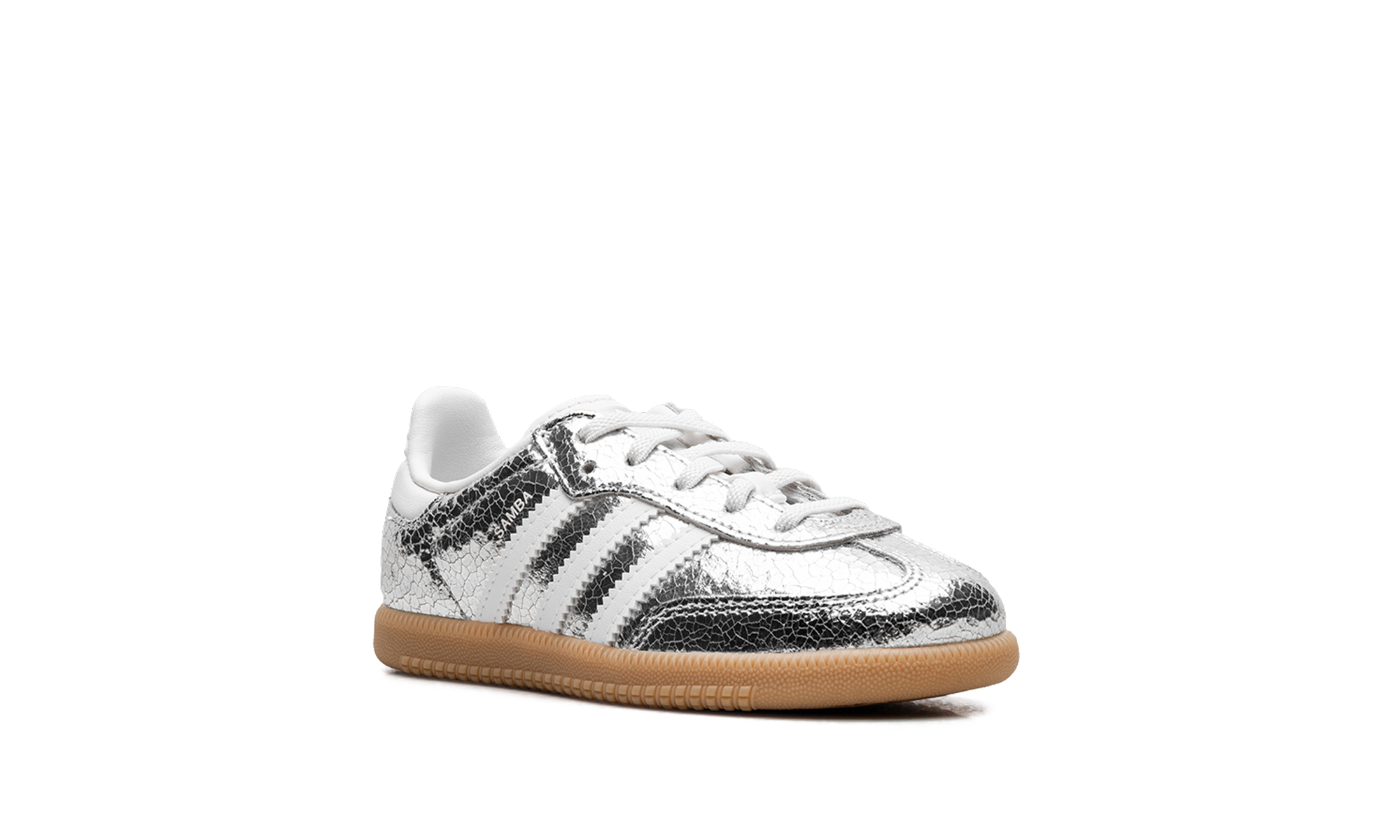 Samba OG Td "Cracked leather silver" JS2096