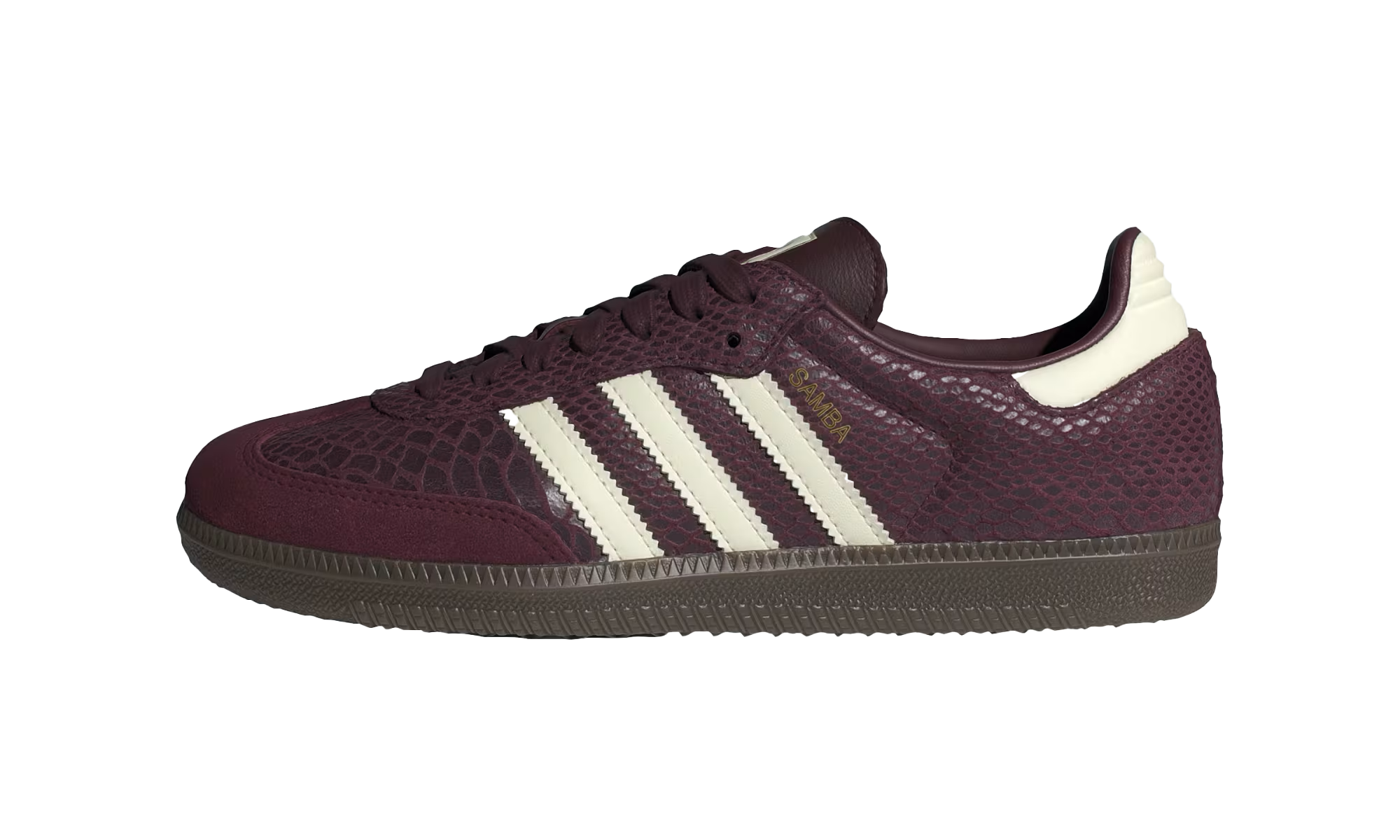 Samba OG Women "Snakeskin maroon cream white" IH3979