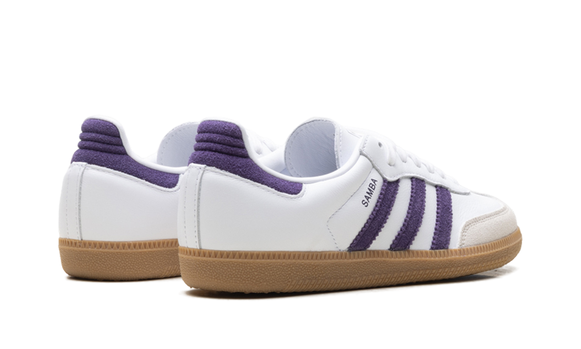 Samba OG Women "White alumina aurora plum" JS1392