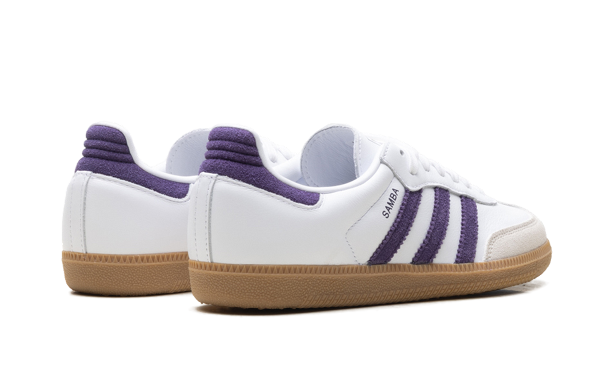Samba OG Women "White alumina aurora plum" JS1392
