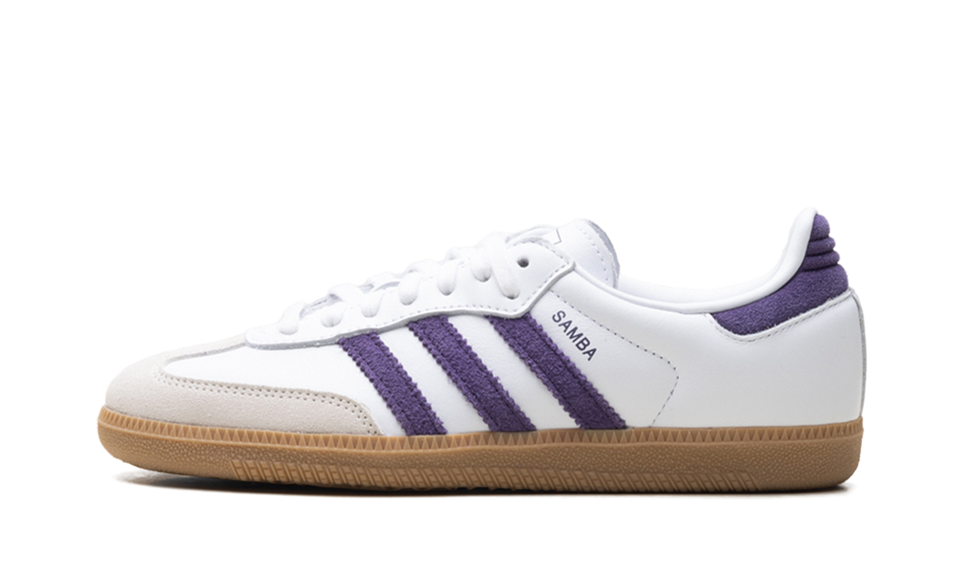 Samba OG Women "White alumina aurora plum" JS1392