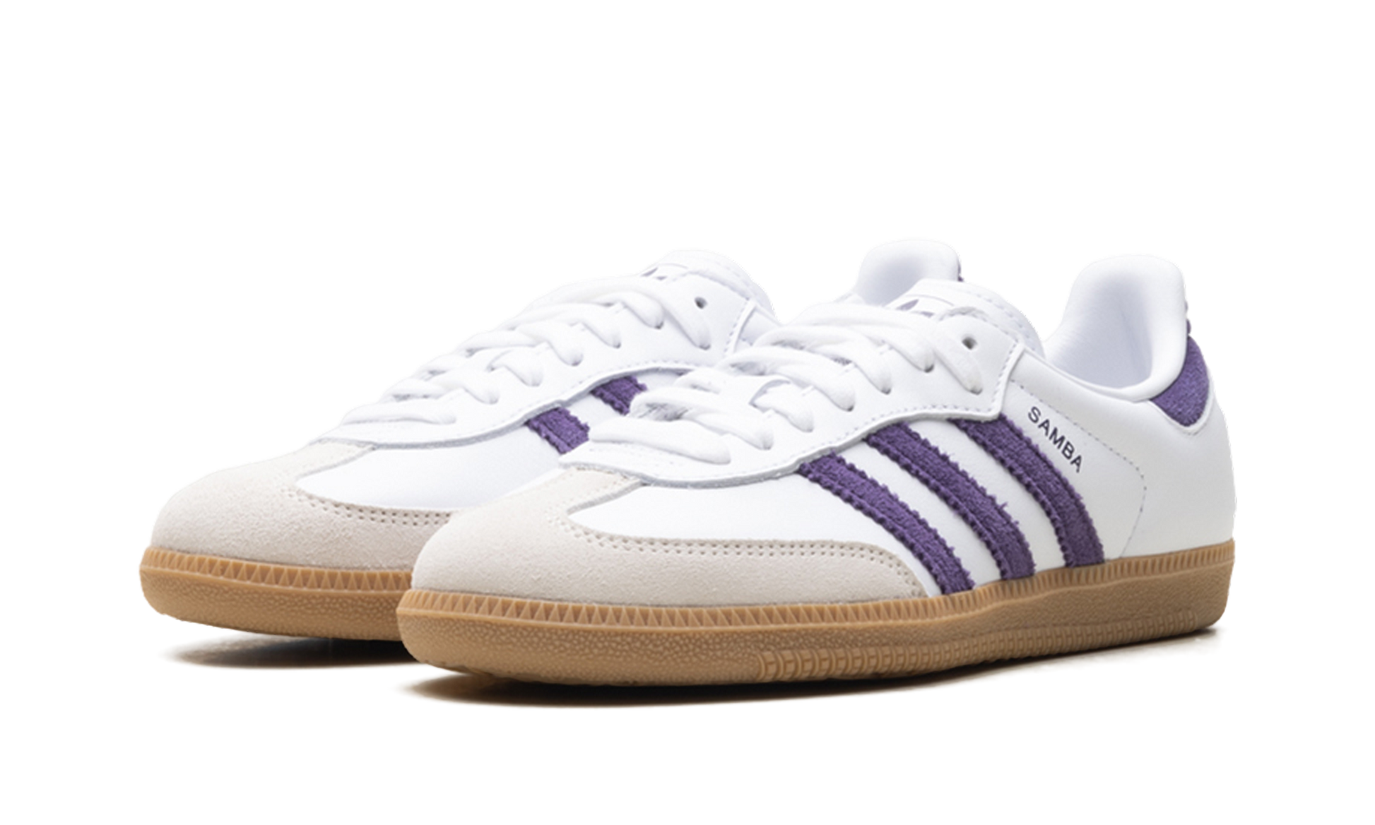 Samba OG Women "White alumina aurora plum" JS1392