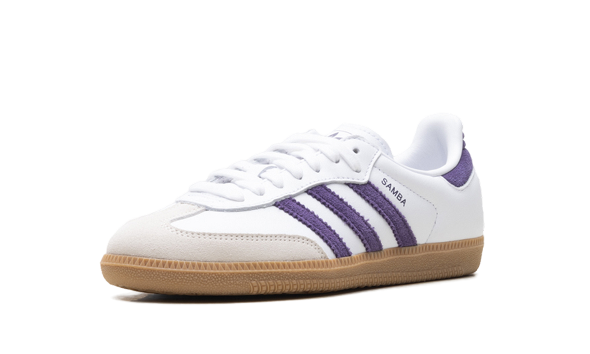 Samba OG Women "White alumina aurora plum" JS1392