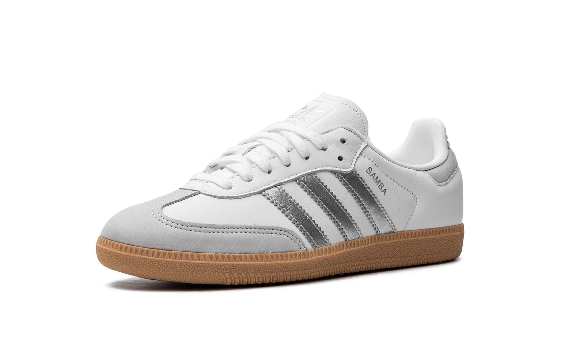 Samba OG Women "White silver metallic grey" JI2725