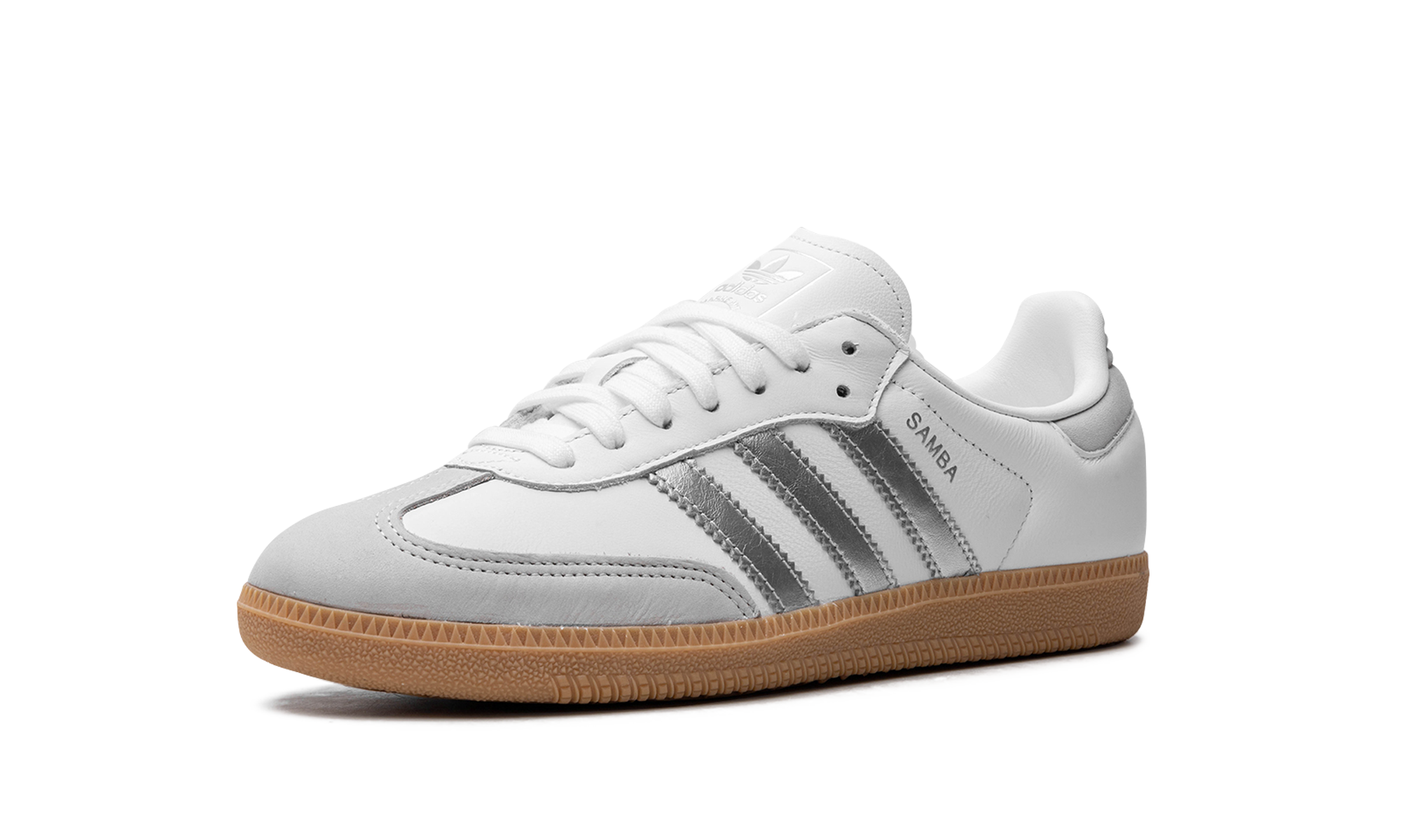 Samba OG Women "White silver metallic grey" JI2725