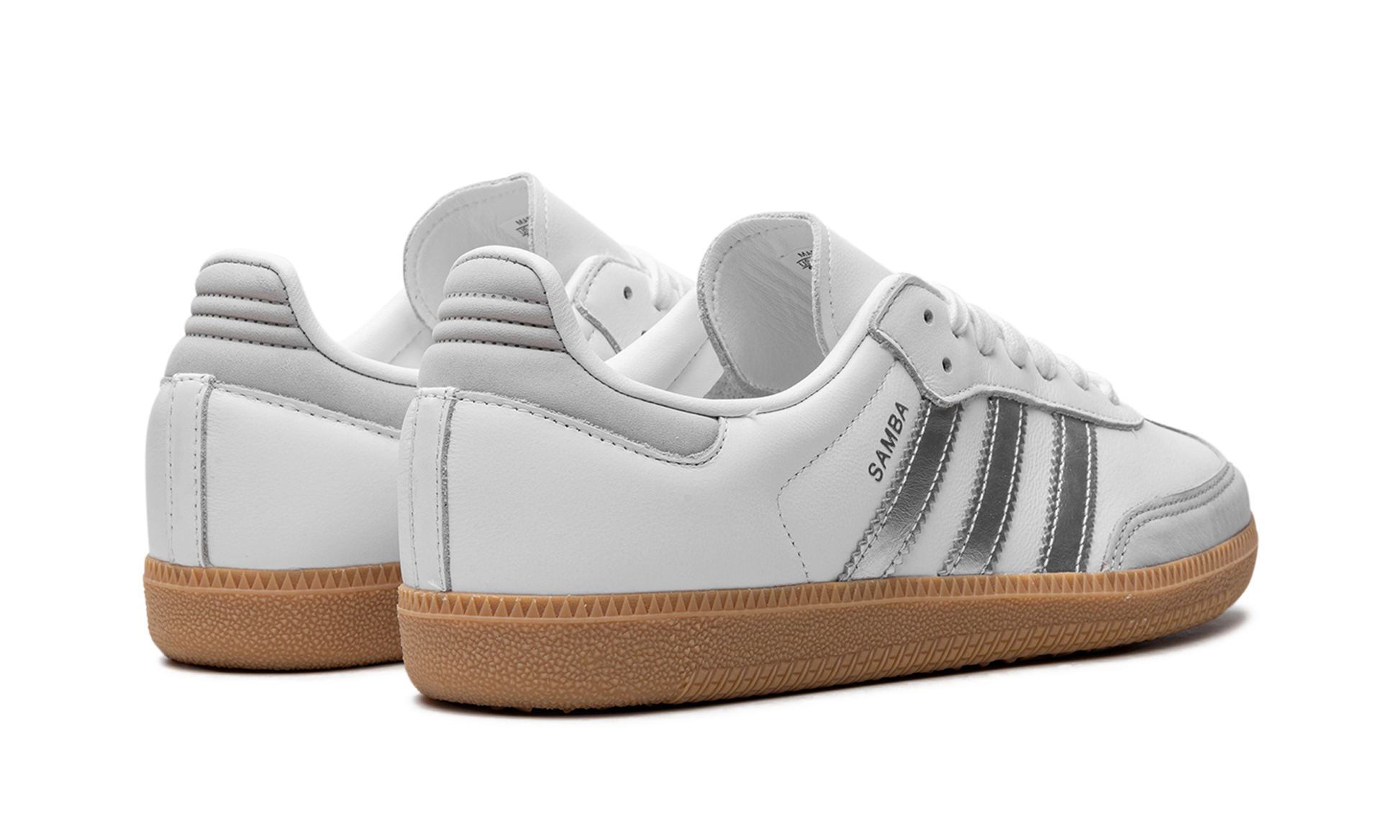 Samba OG Women "White silver metallic grey" JI2725
