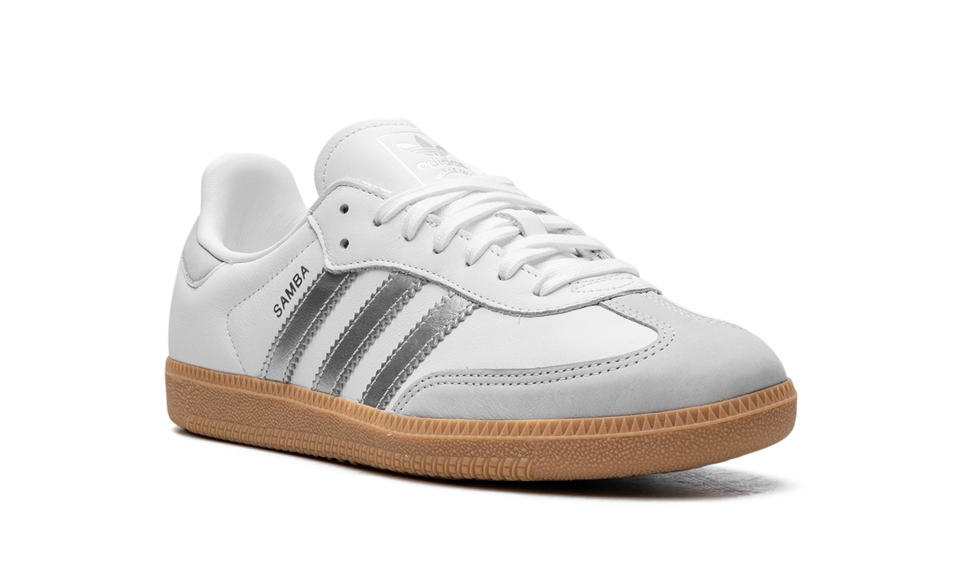 Samba OG Women "White silver metallic grey" JI2725
