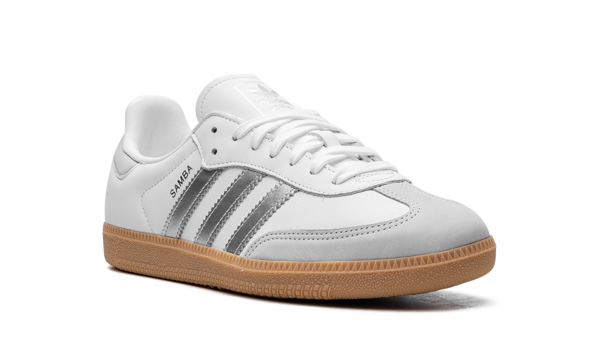 Samba OG Women "White silver metallic grey" JI2725
