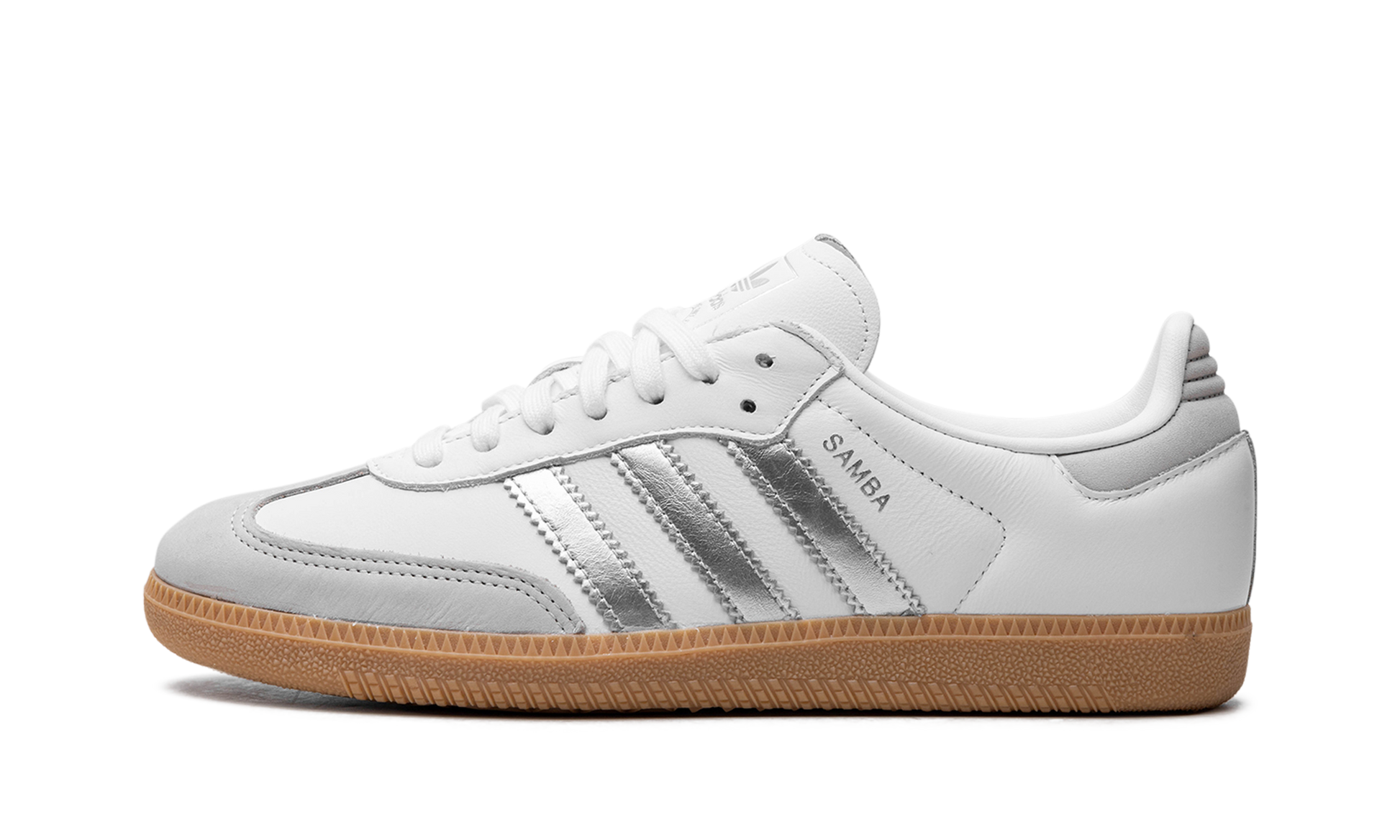 Samba OG Women "White silver metallic grey" JI2725