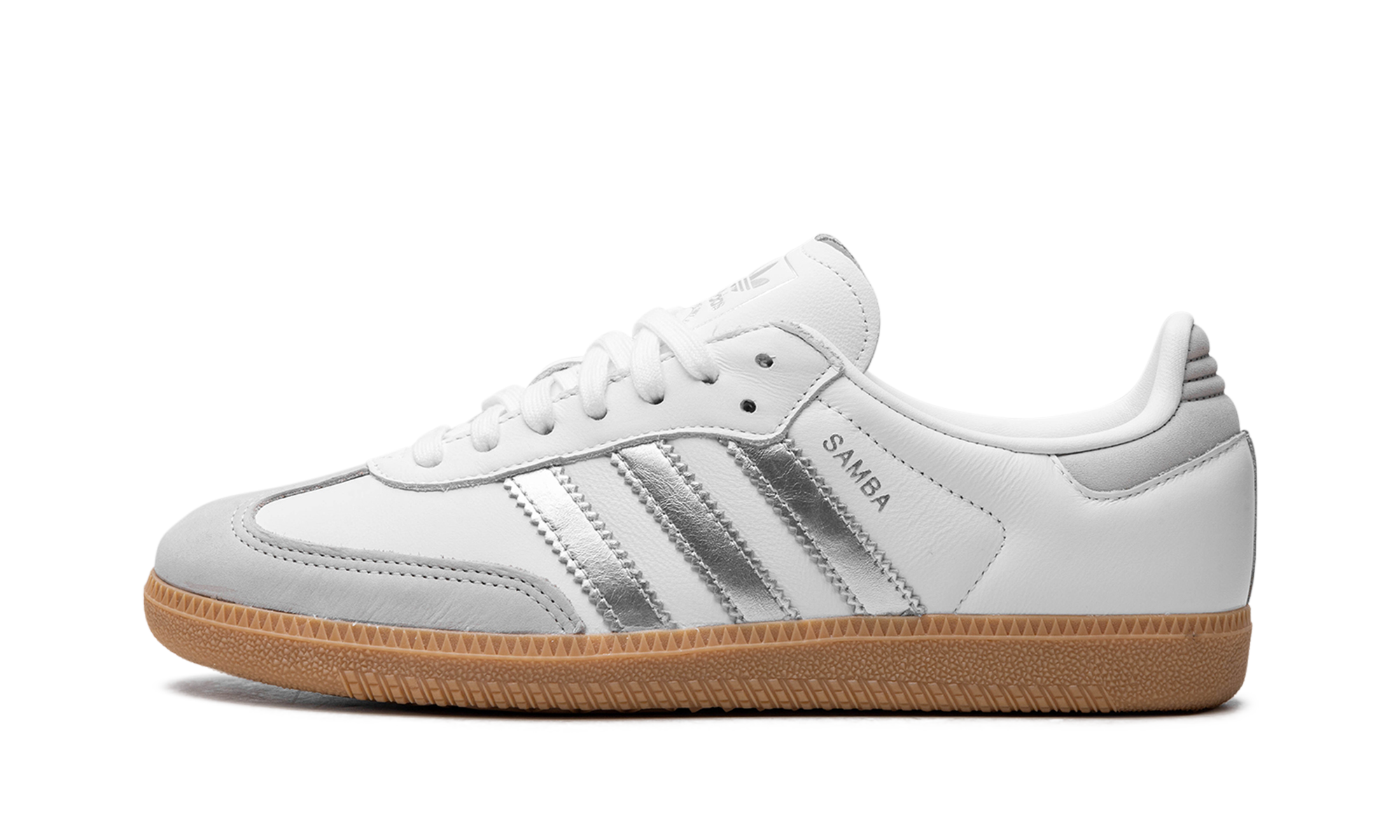 Samba OG Women "White silver metallic grey" JI2725