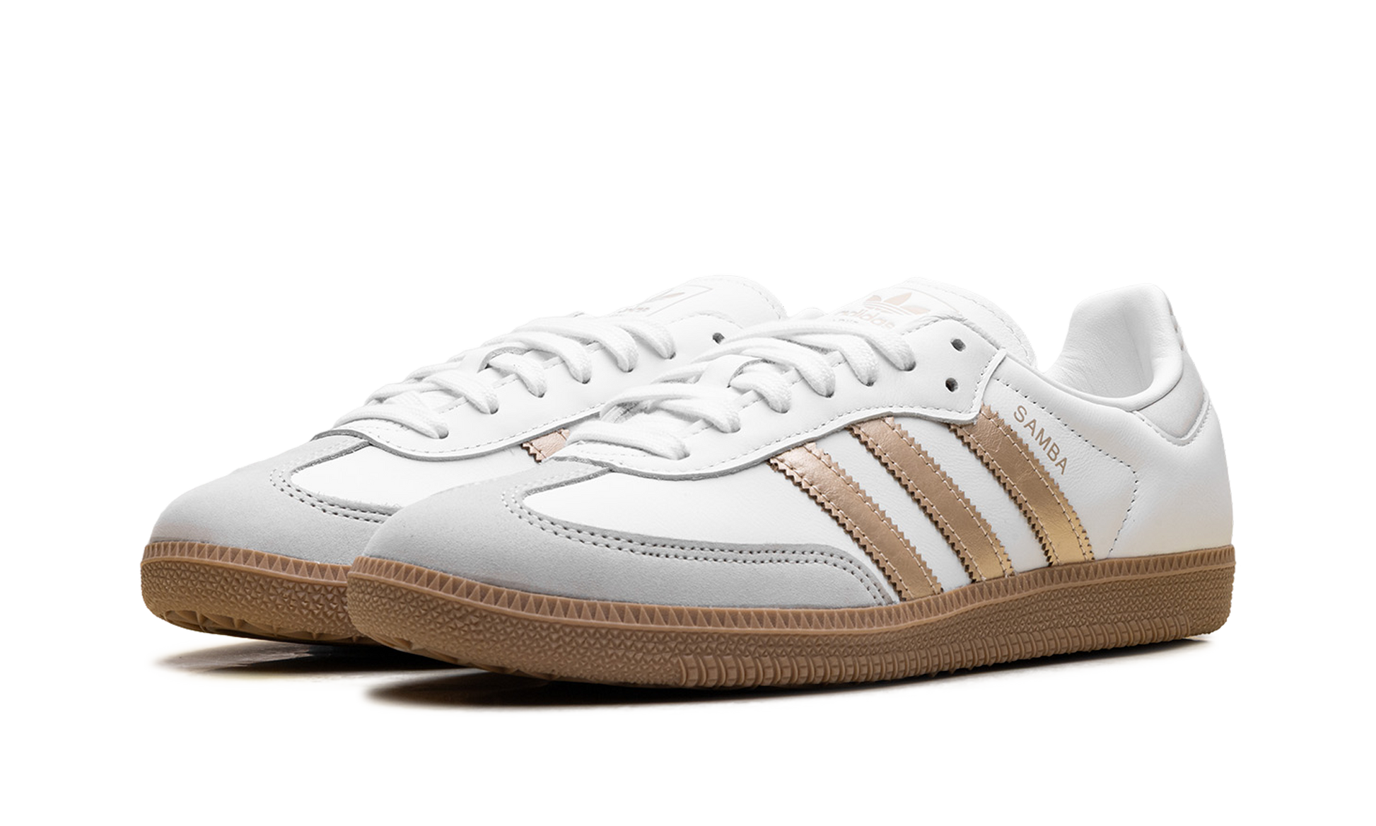 Samba OG Women "White wonder gold metallic" IH9127
