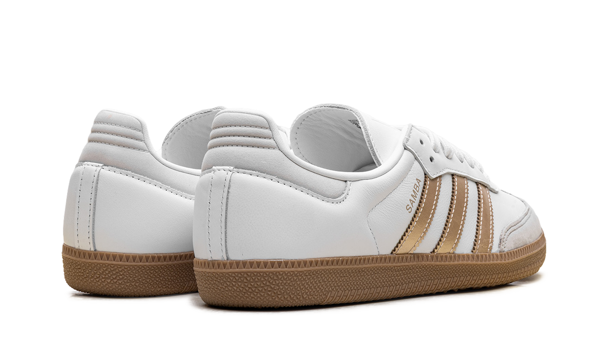 Samba OG Women "White wonder gold metallic" IH9127