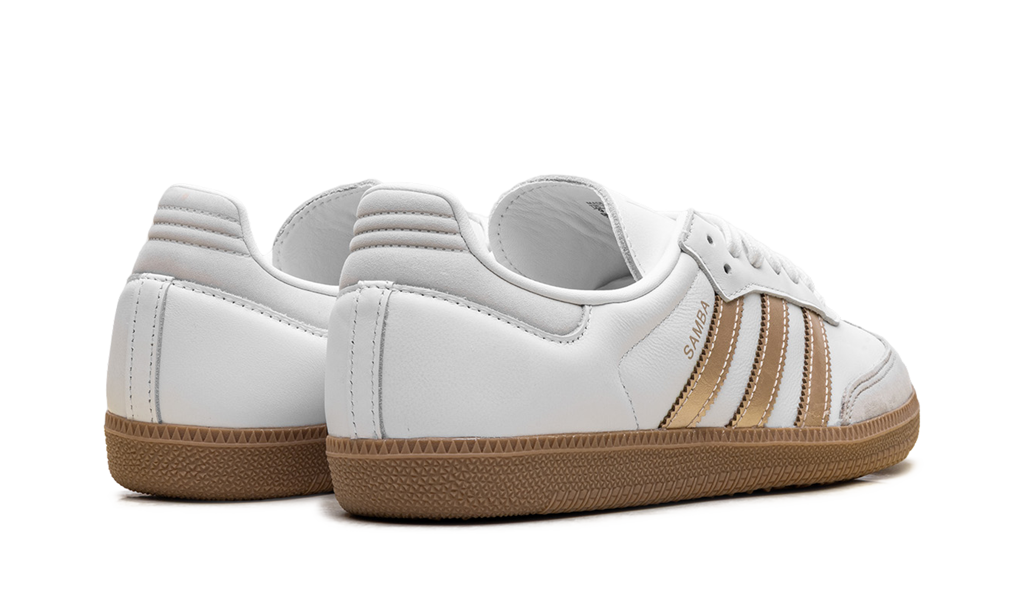 Samba OG Women "White wonder gold metallic" IH9127