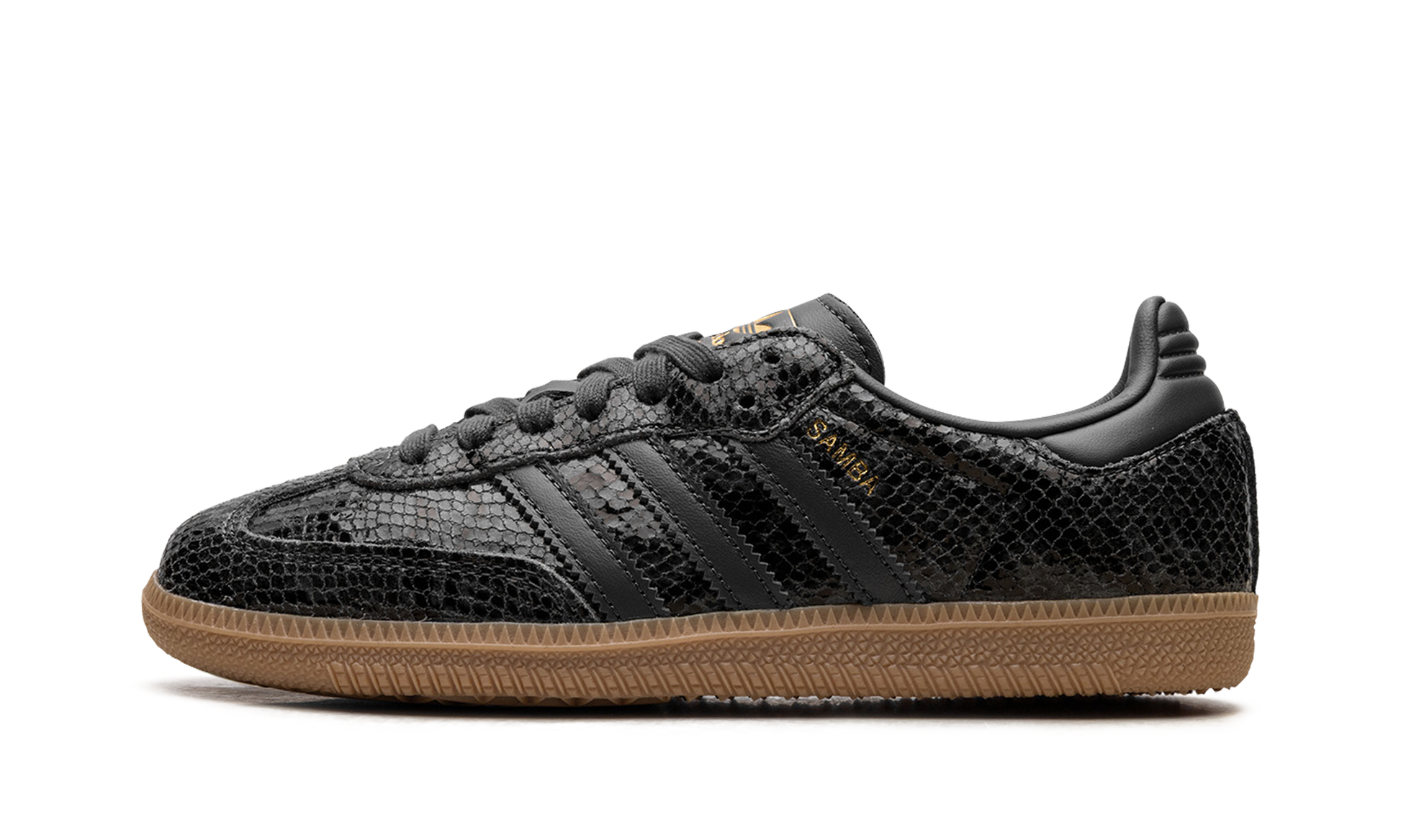 Samba Women "Black snakeskin" JQ3532
