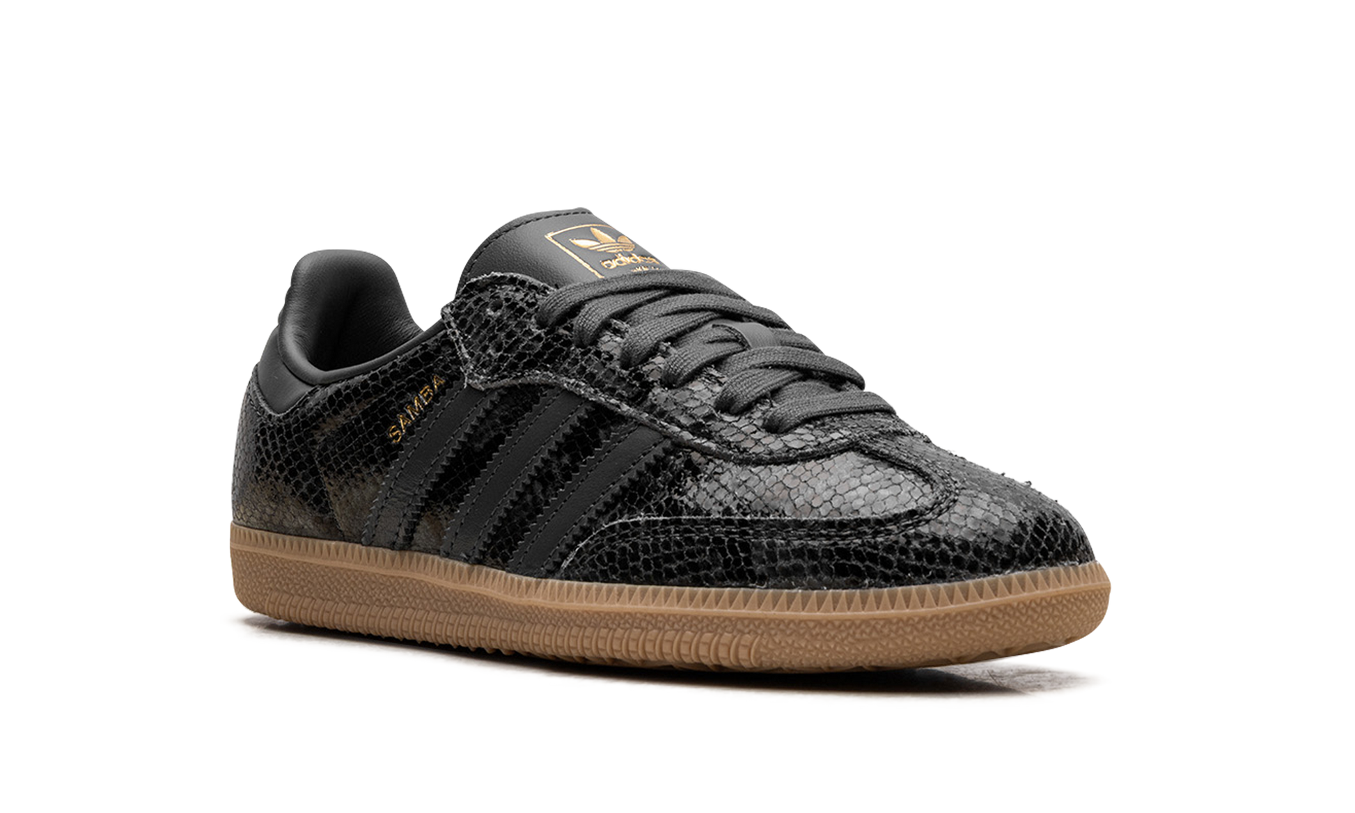 Samba Women "Black snakeskin" JQ3532