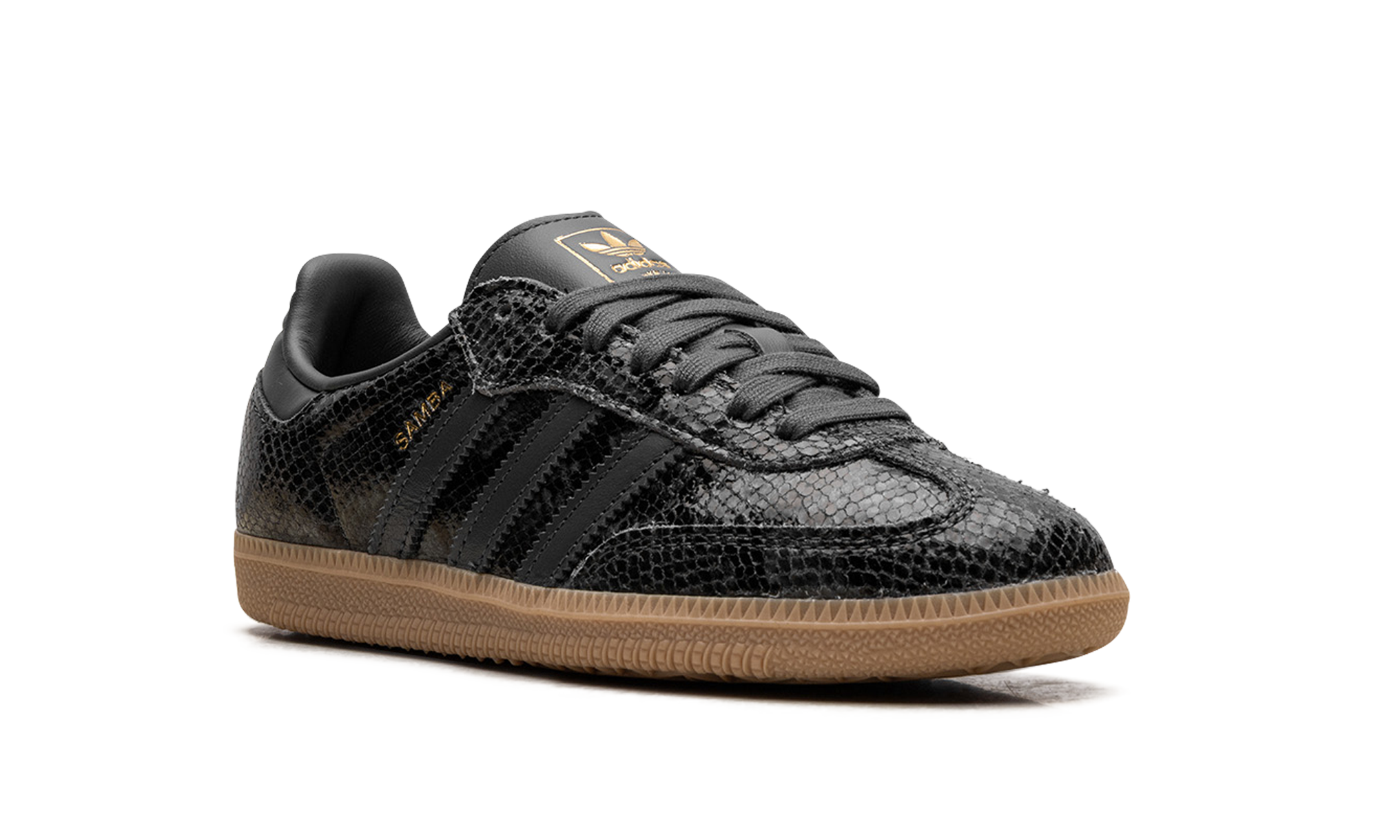 Samba Women "Black snakeskin" JQ3532