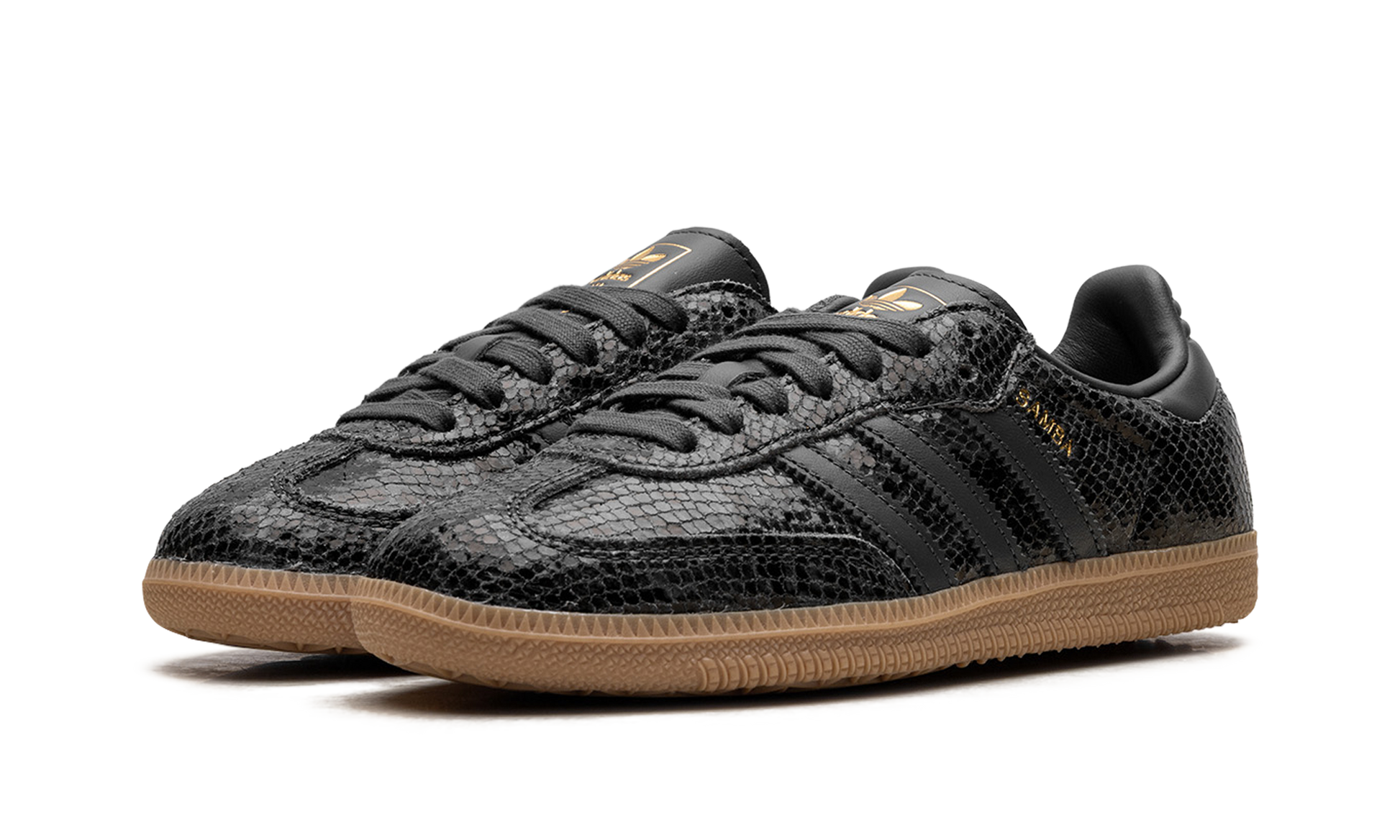 Samba Women "Black snakeskin" JQ3532