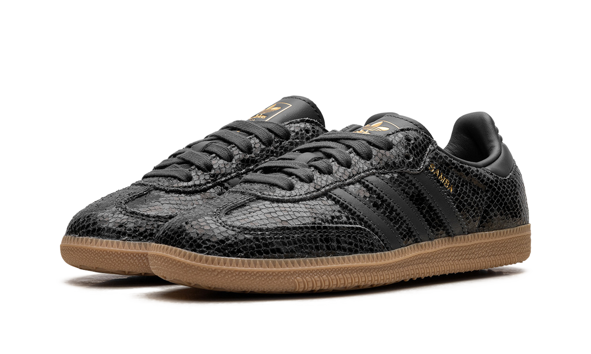 Samba Women "Black snakeskin" JQ3532