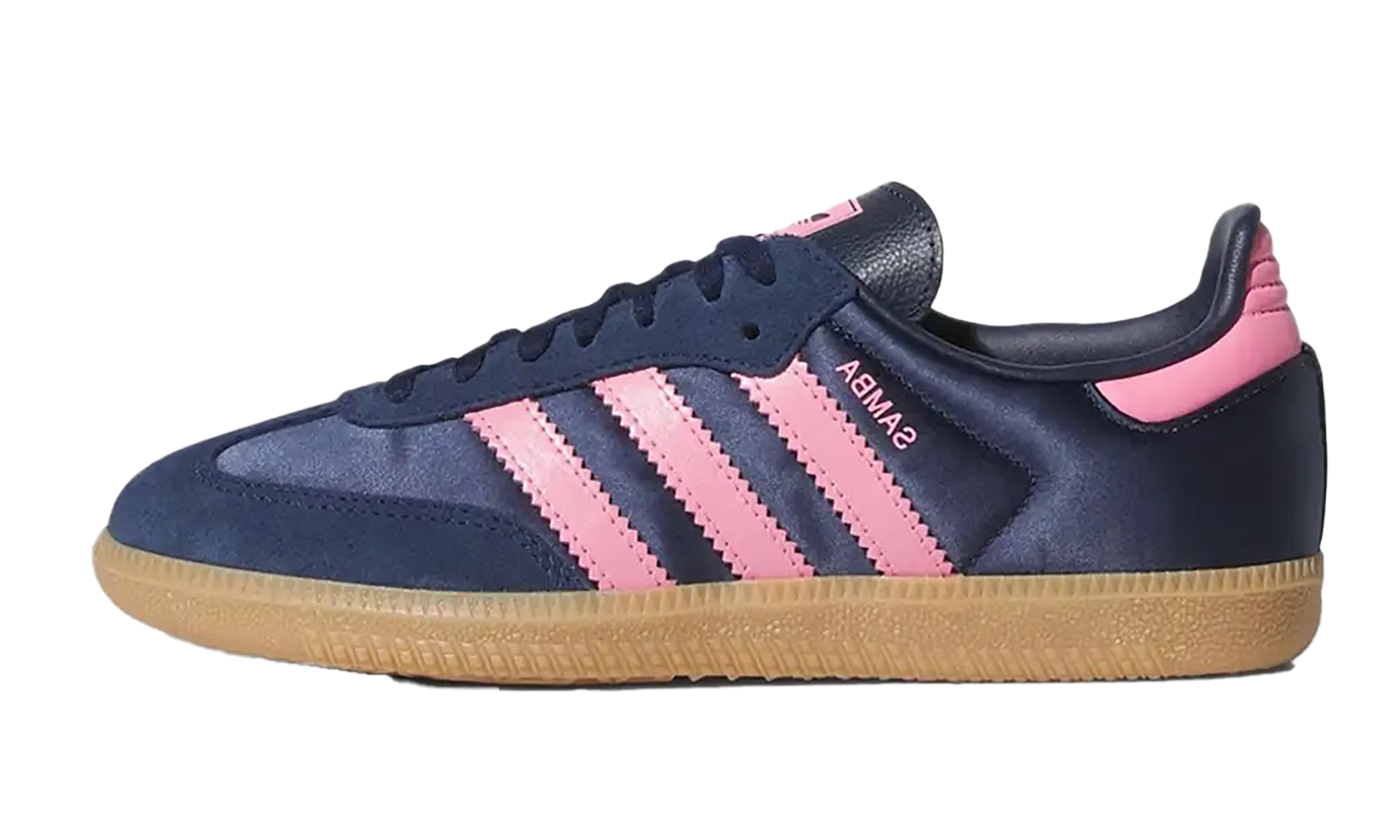 Samba Women "Night indigo mauve satin" JQ3643