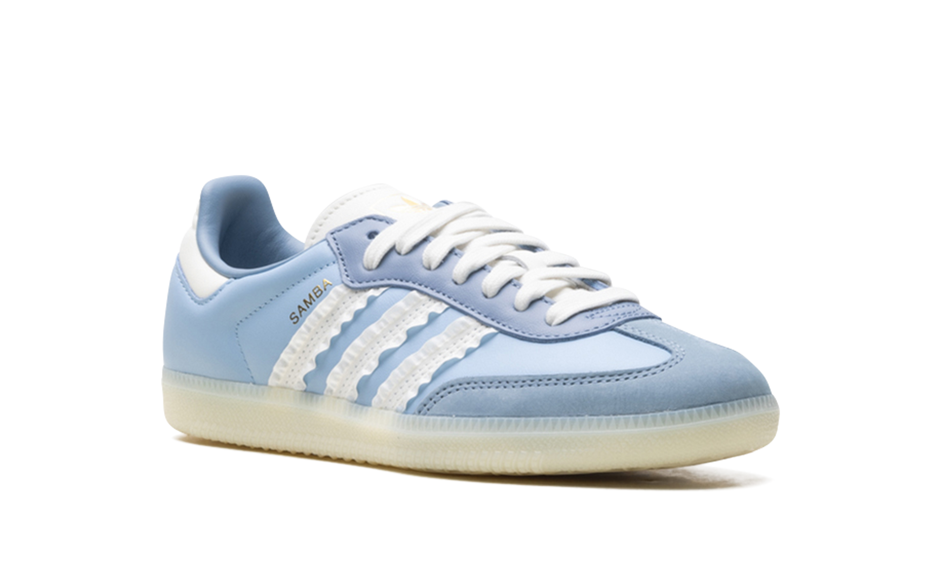 Samba Women "Ruffle stripes - clear sky" JR8829