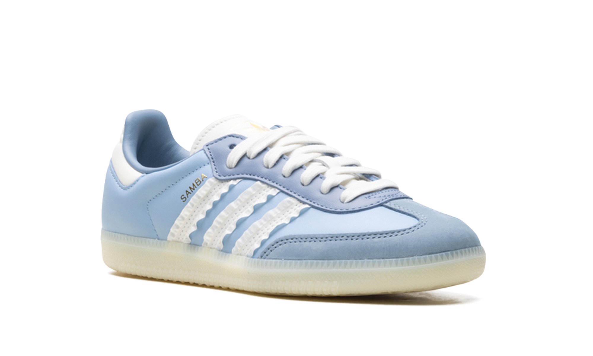 Samba Women "Ruffle stripes - clear sky" JR8829
