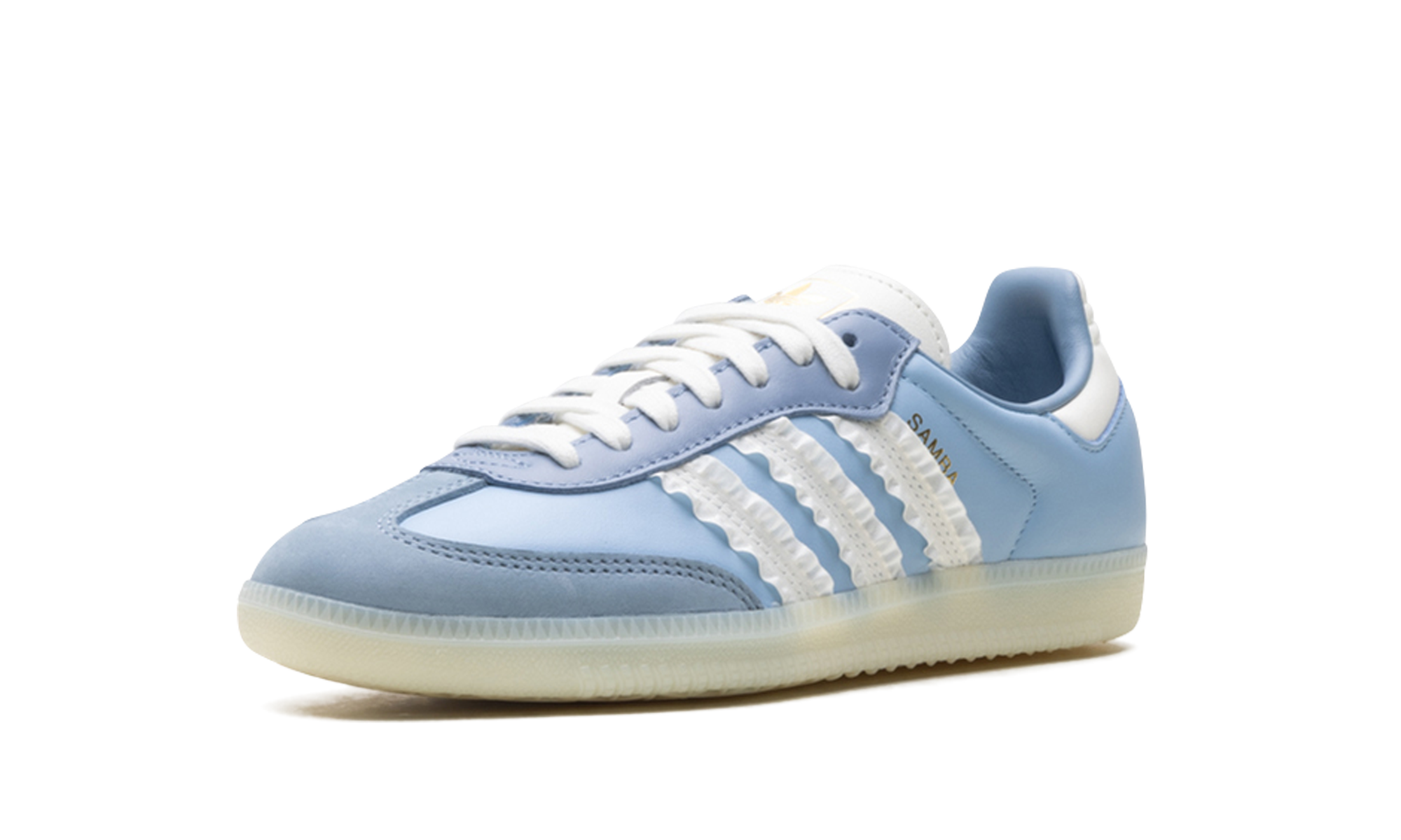 Samba Women "Ruffle stripes - clear sky" JR8829