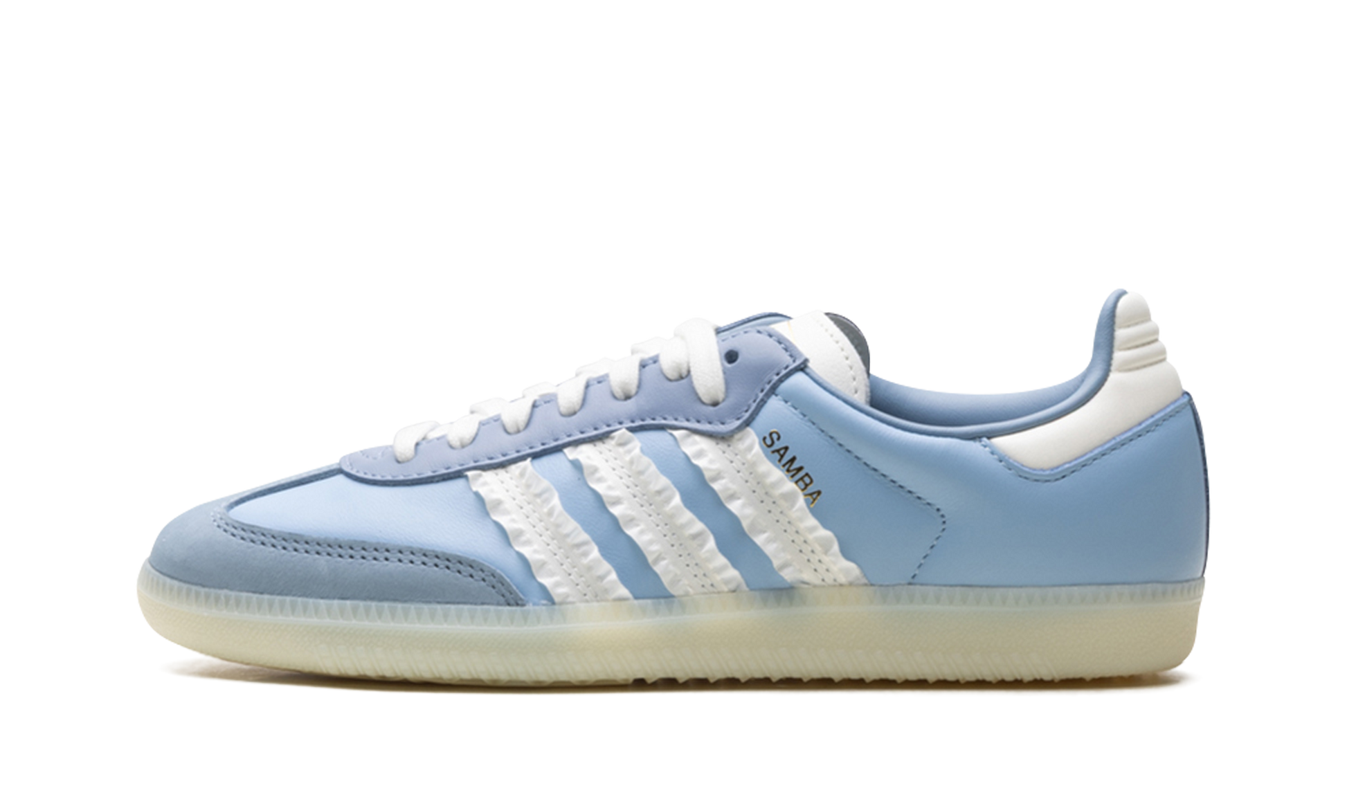 Samba Women "Ruffle stripes - clear sky" JR8829