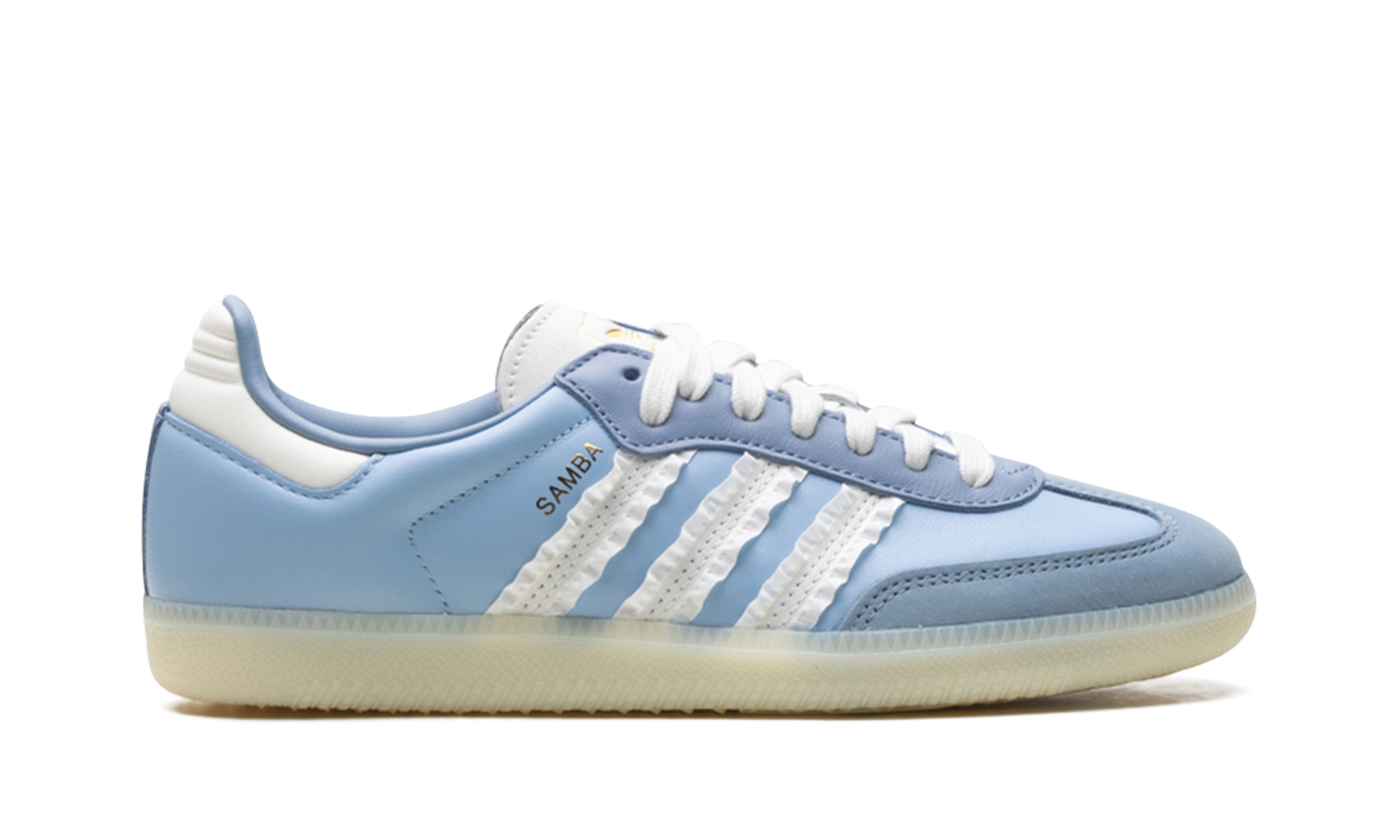 Samba Women "Ruffle stripes - clear sky" JR8829
