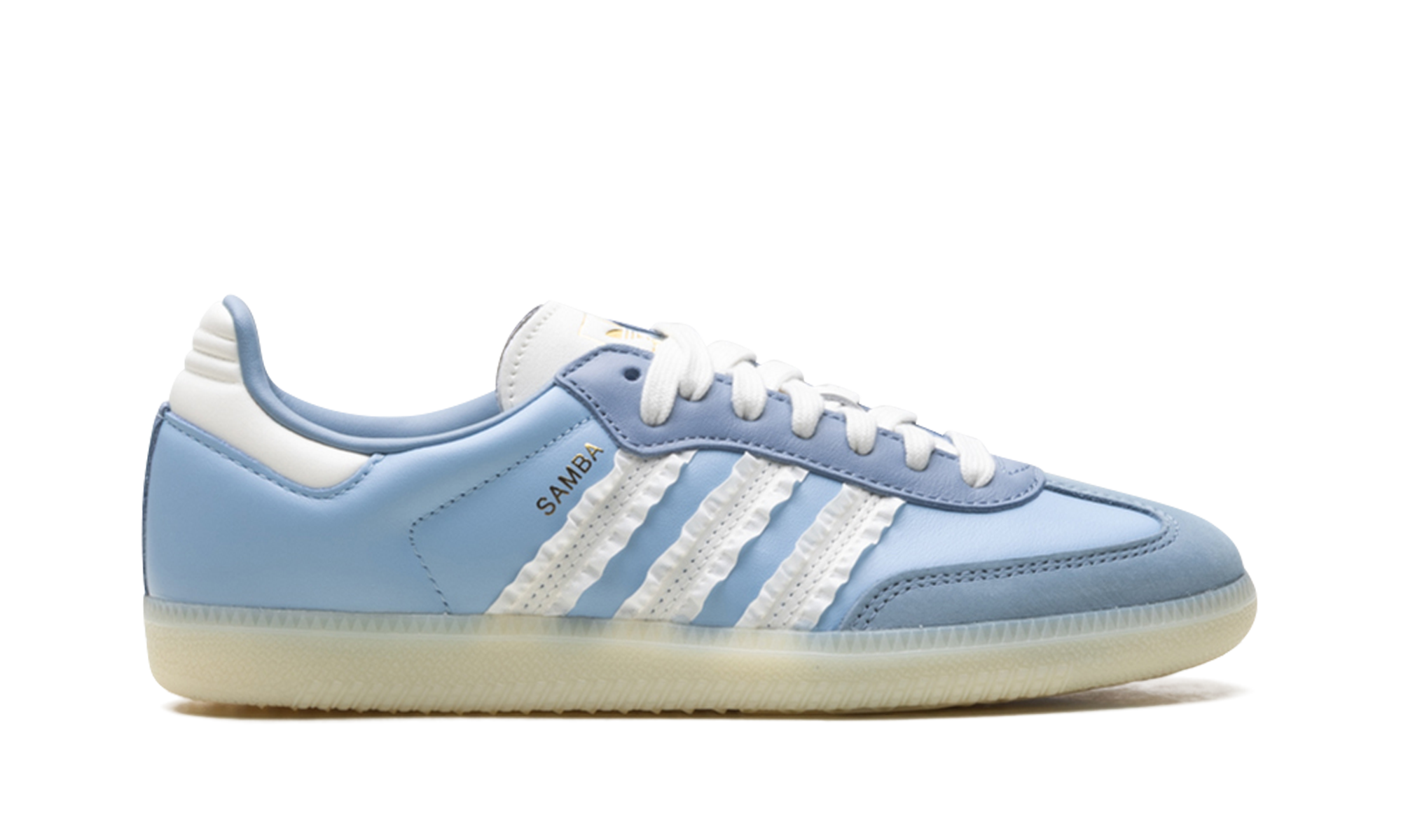 Samba Women "Ruffle stripes - clear sky" JR8829