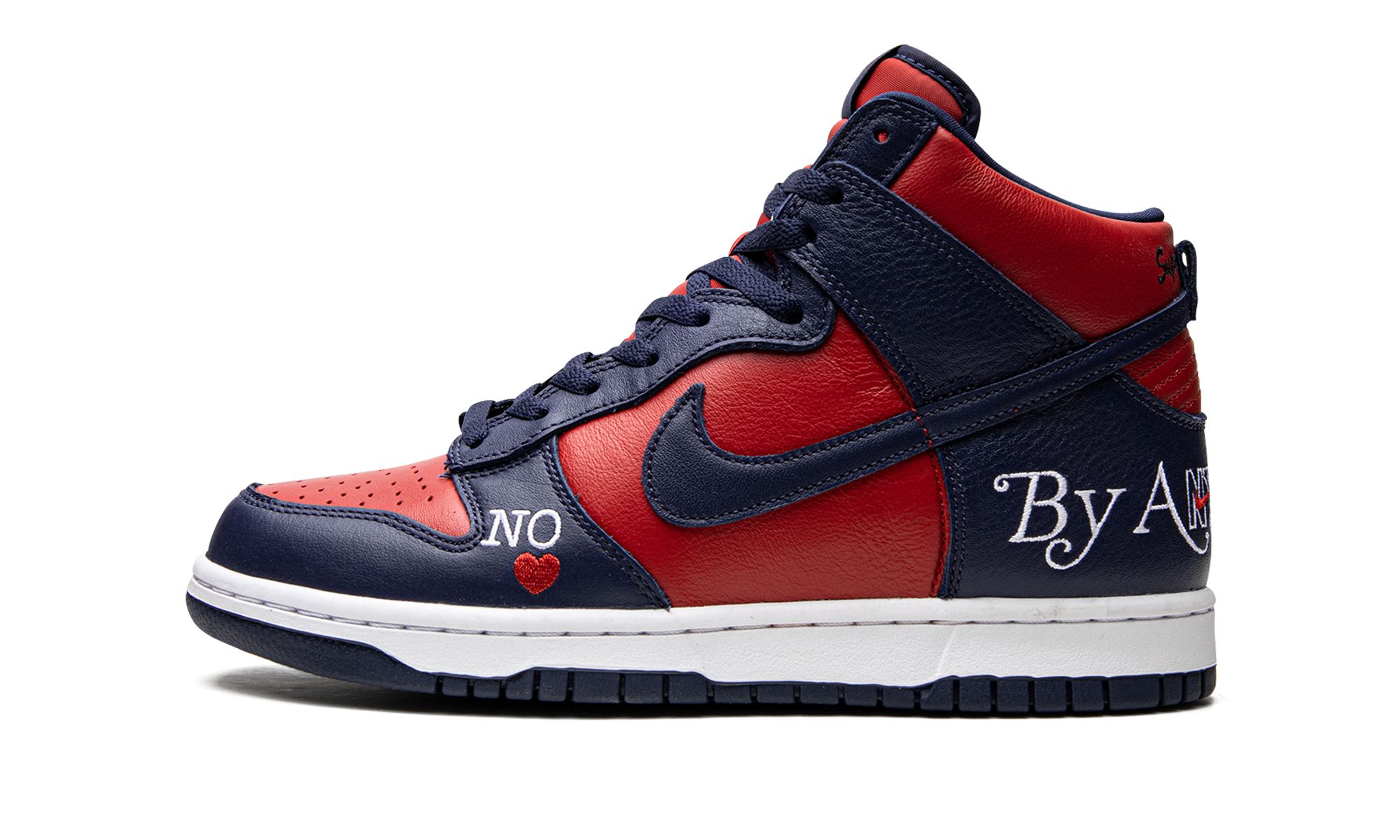 Sb Dunk High "Supreme - by any means - navy/red" DN3741 600