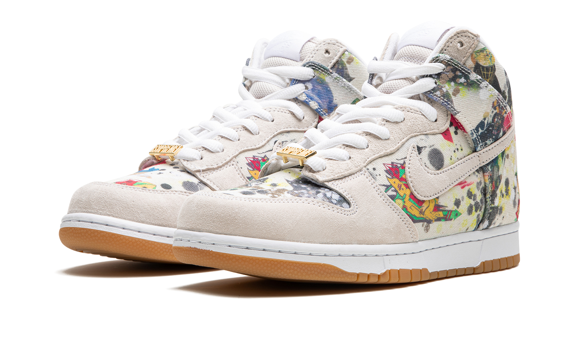 Sb Dunk High "Supreme rammellzee" FD8779 100