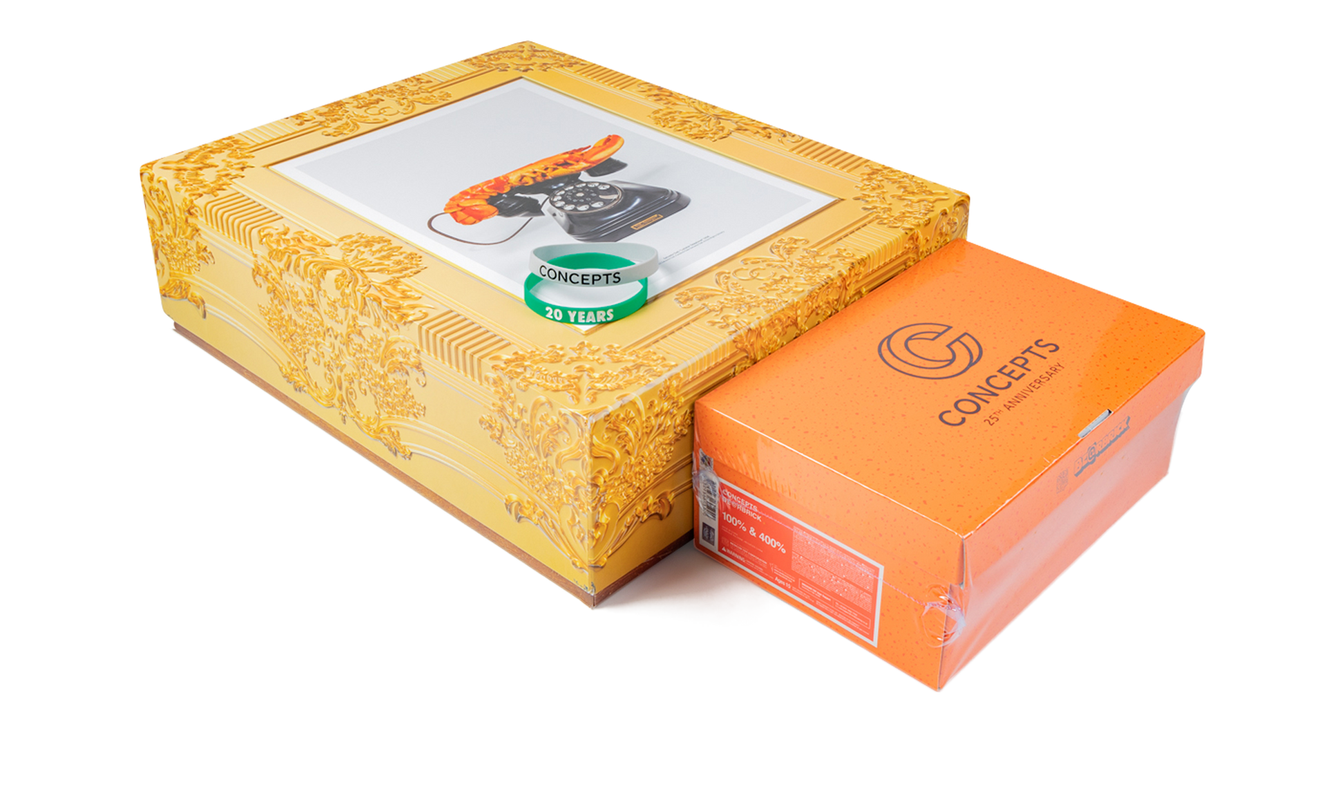 Sb Dunk Low "Concepts - orange lobster special box" FD8776 800A