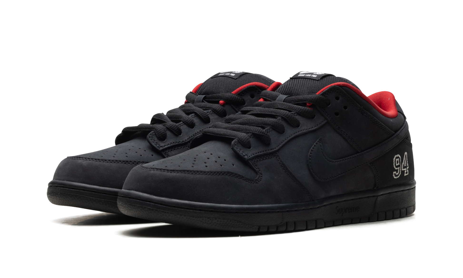 Sb Dunk Low "Supreme - black" HQ8487 001
