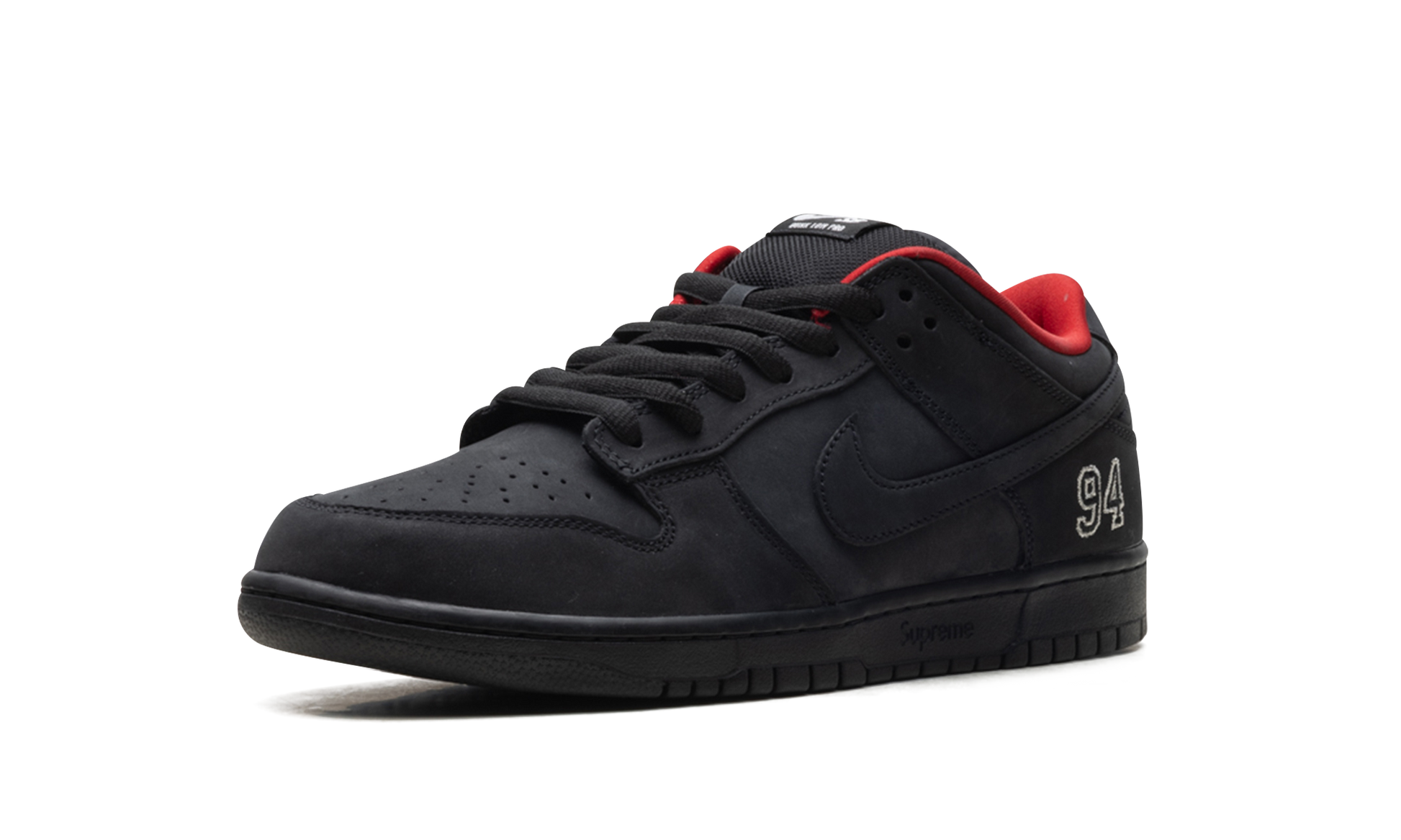 Sb Dunk Low "Supreme - black" HQ8487 001