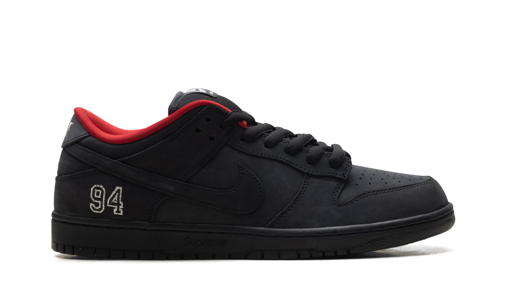 Sb Dunk Low "Supreme - black" HQ8487 001