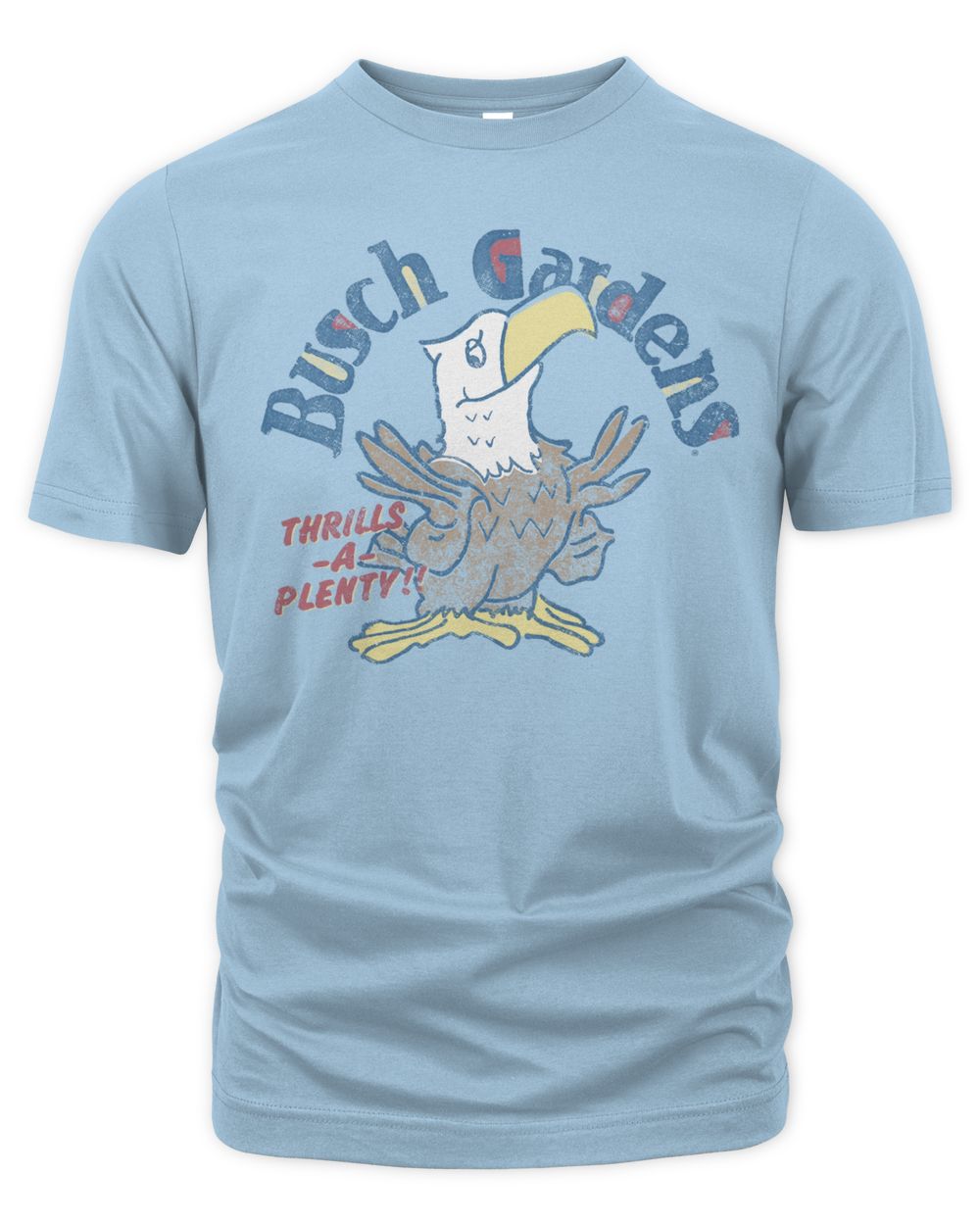 Sea World Parks Clothing Busch Gardens Retro Eagle Shirt
