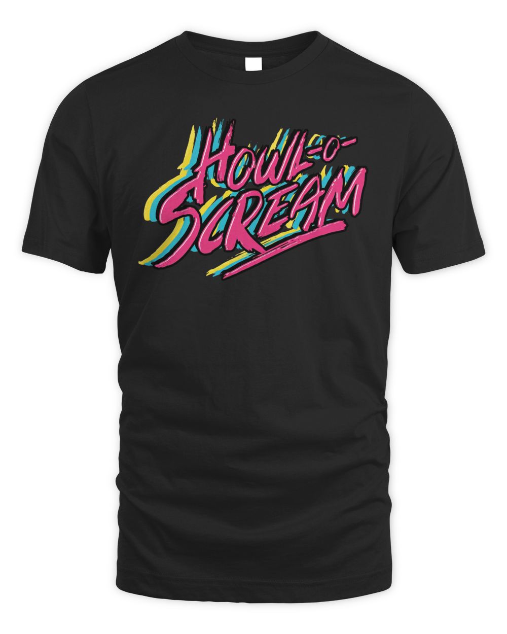 Sea World Parks Clothing Howl-O-Scream Neon Skull Shirt