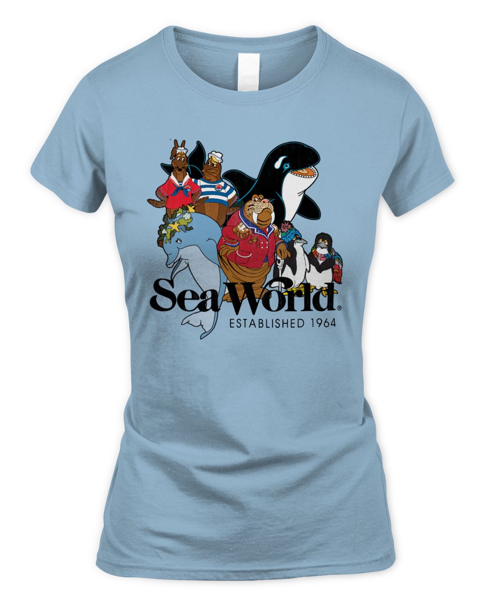 Sea World Parks Clothing Seaworld Retro Friends Shirt