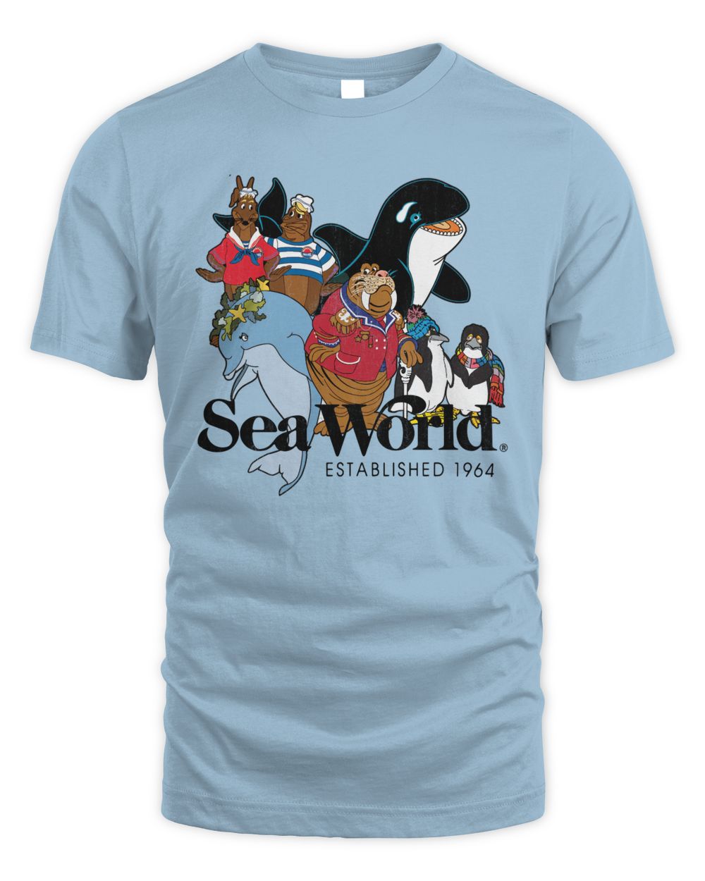 Sea World Parks Clothing Seaworld Retro Friends Shirt