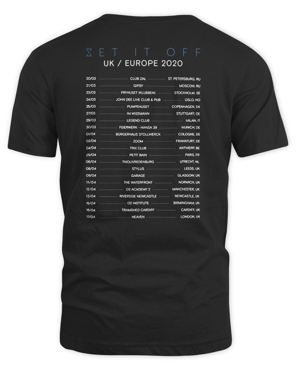 Set It Off Merch Shattered Shirt