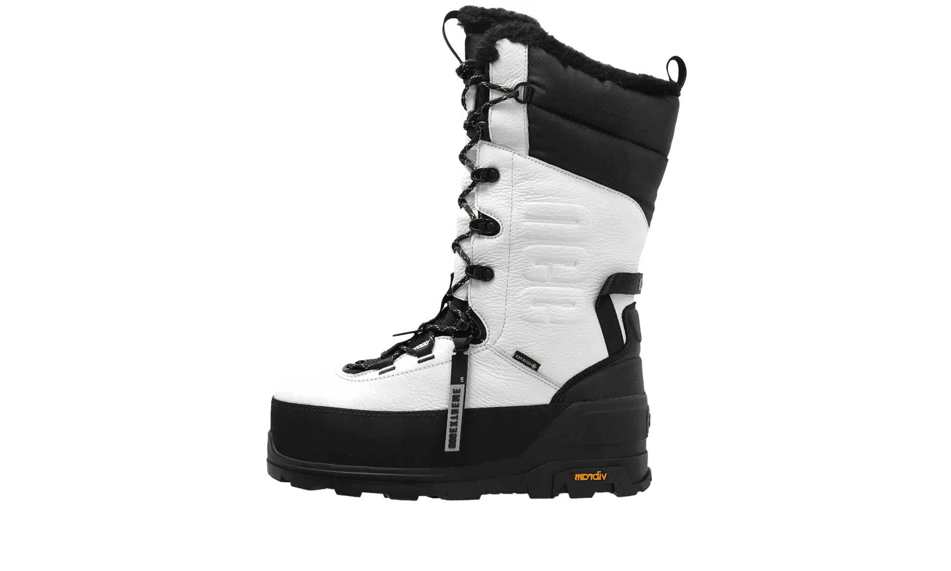 Shasta Boot Tall "White / Black"
