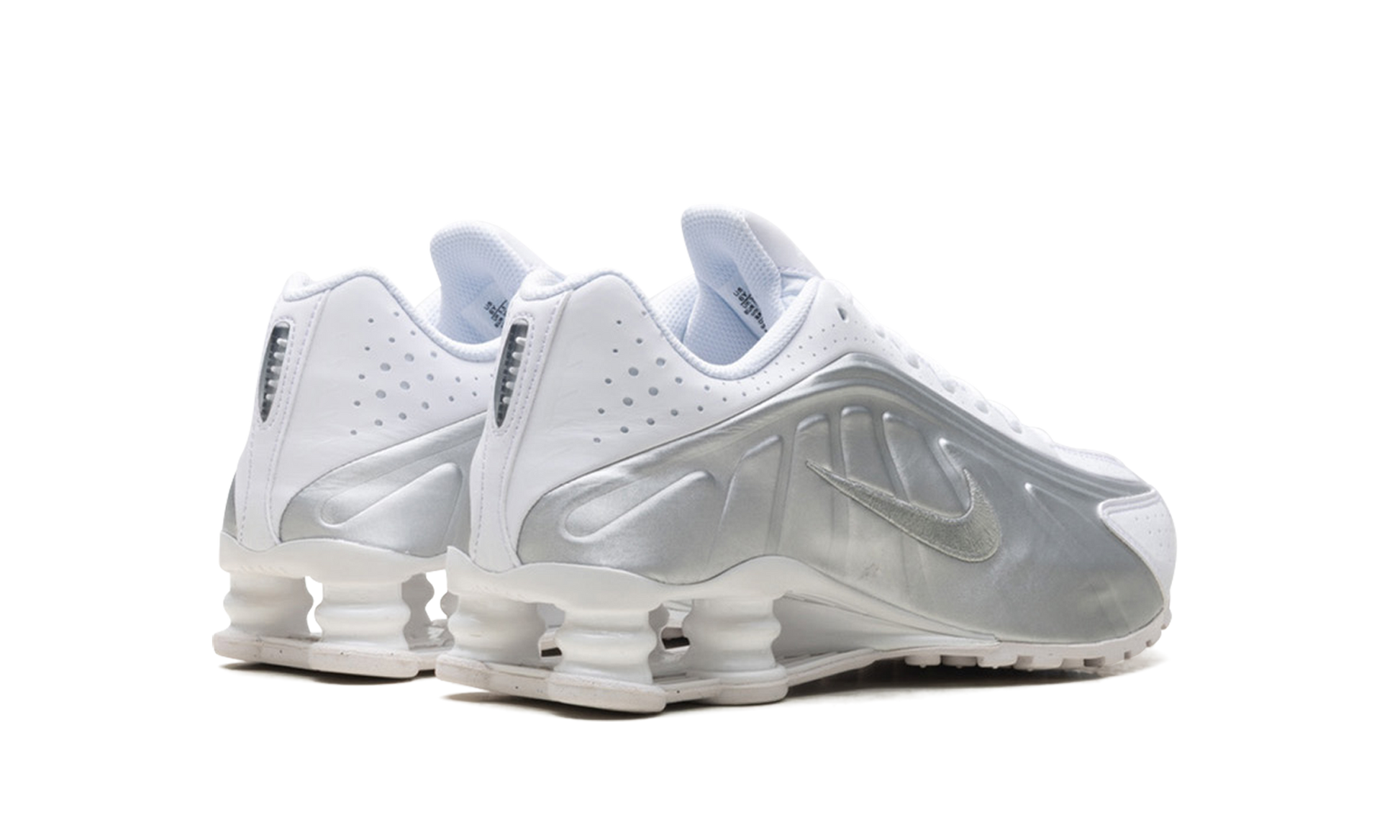 Shox R4 GS "White bright crimson metallic silver" CW2626 101